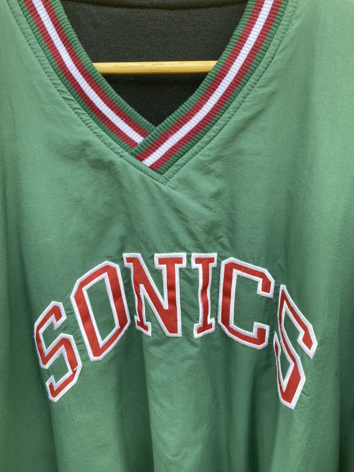 NBA Vintage Seattle supersonics Starter riversible sweatshirt Size US XL / EU 56 / 4 - 18 Thumbnail