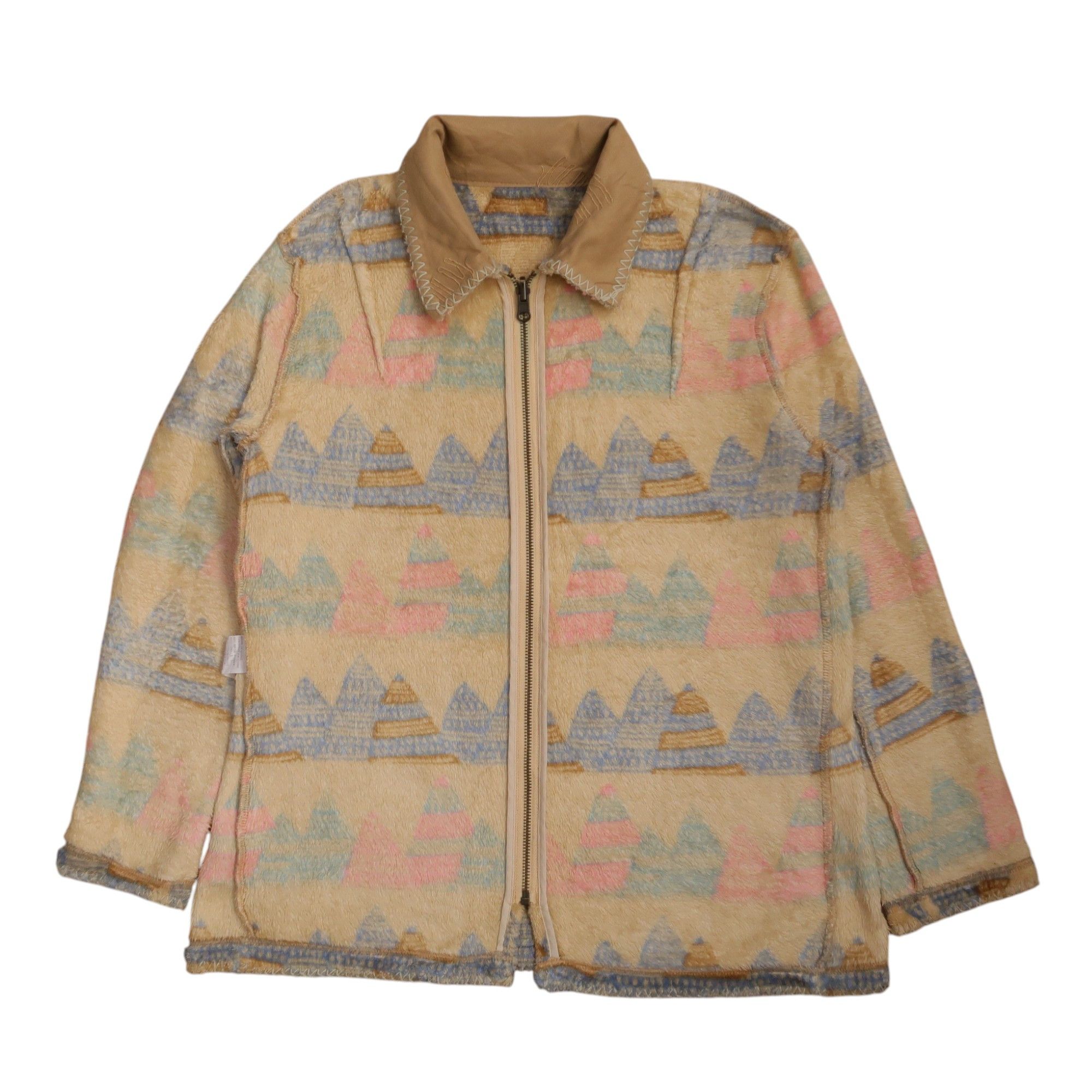 Issey Miyake Vintage Ne-net Issey Miyake Ethnic Art Fur Zip Jacket Size US M / EU 48-50 / 2 - 3 Thumbnail