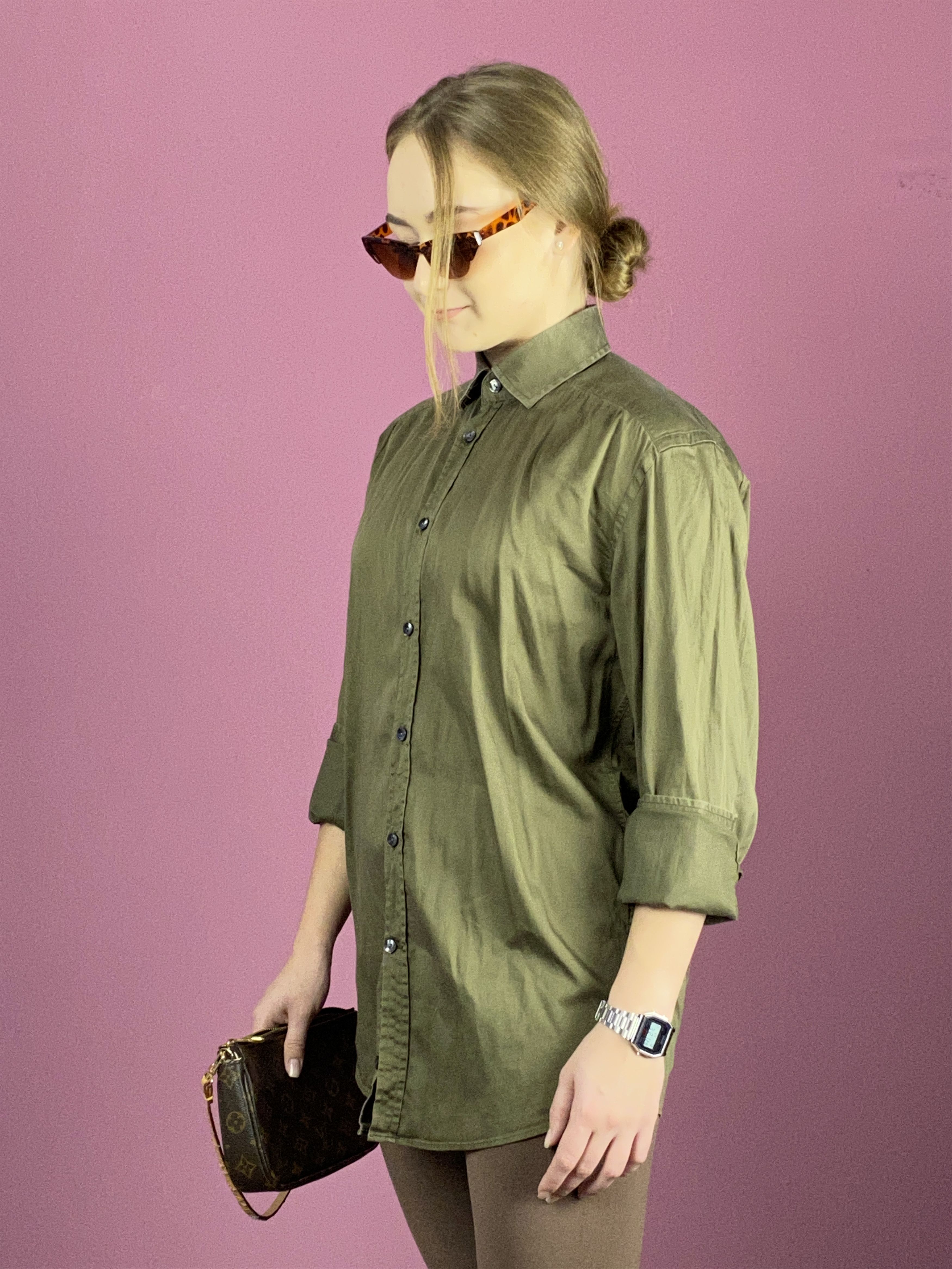Designer × Versace Versace Collections Vintage Women's Shirt - M Size M / US 6-8 / IT 42-44 - 3 Thumbnail