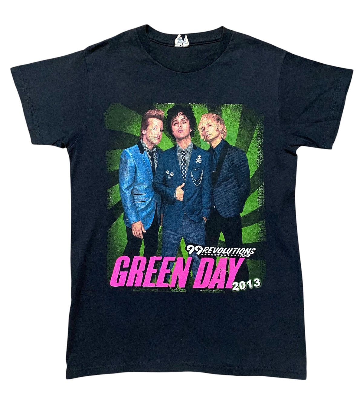 Band Tees × Vintage Vintage Green Day Band Tees 99 Revolutions Album Size US S / EU 44-46 / 1 - 1 Thumbnail