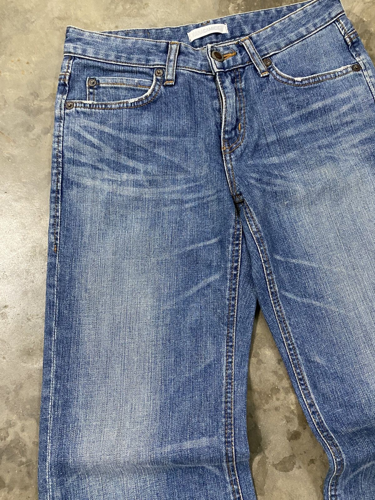 Hysteric Glamour × If Six Was Nine × Tornado Mart Flare Jeans Japanese Brappers Washed Blue @256 Size US 27 - 10 Thumbnail