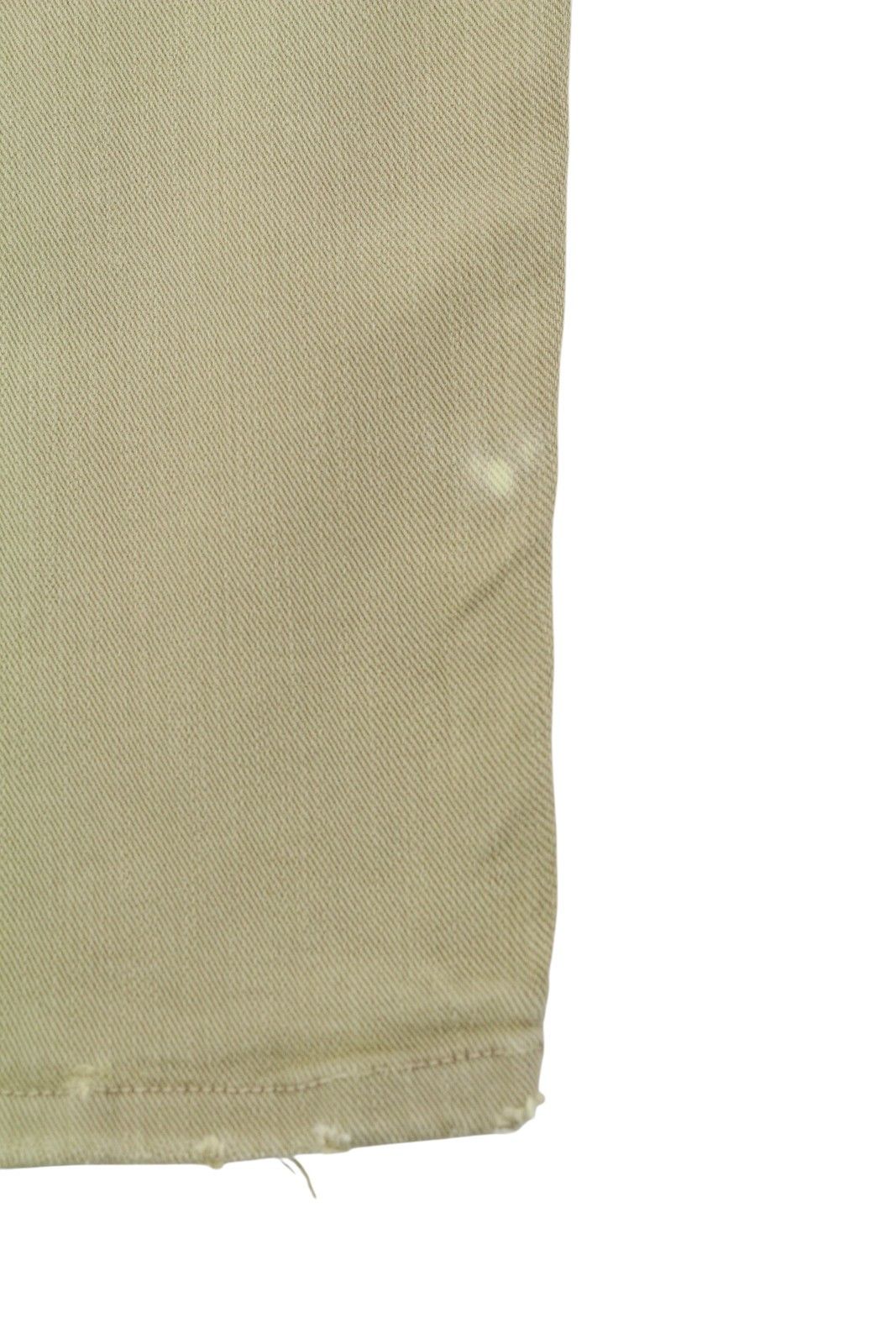 R13 BOY STRAIGHT 28 Khaki Stretchy Faded Ankle Casual 86300 Size 28" / US 6 / IT 42 - 14 Thumbnail
