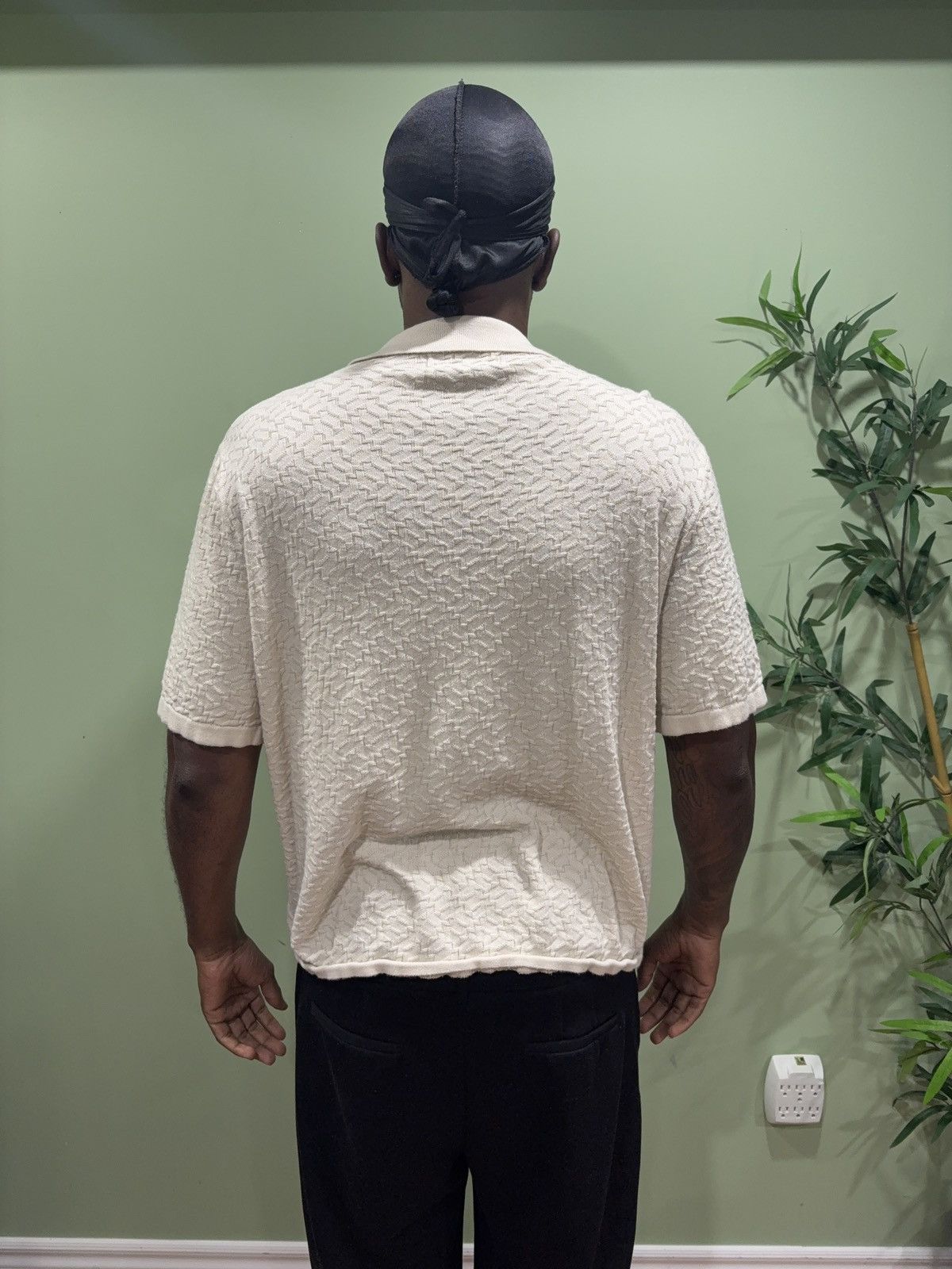 Other Vintage Cropped Button Up Size US XL / EU 56 / 4 - 2 Thumbnail