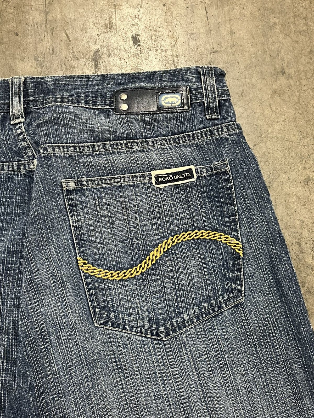 Ecko Unltd. × Vintage Y2K baggy fit jorts Ecko vintage streetwear hype rare skater Size US 36 / EU 52 - 5 Thumbnail