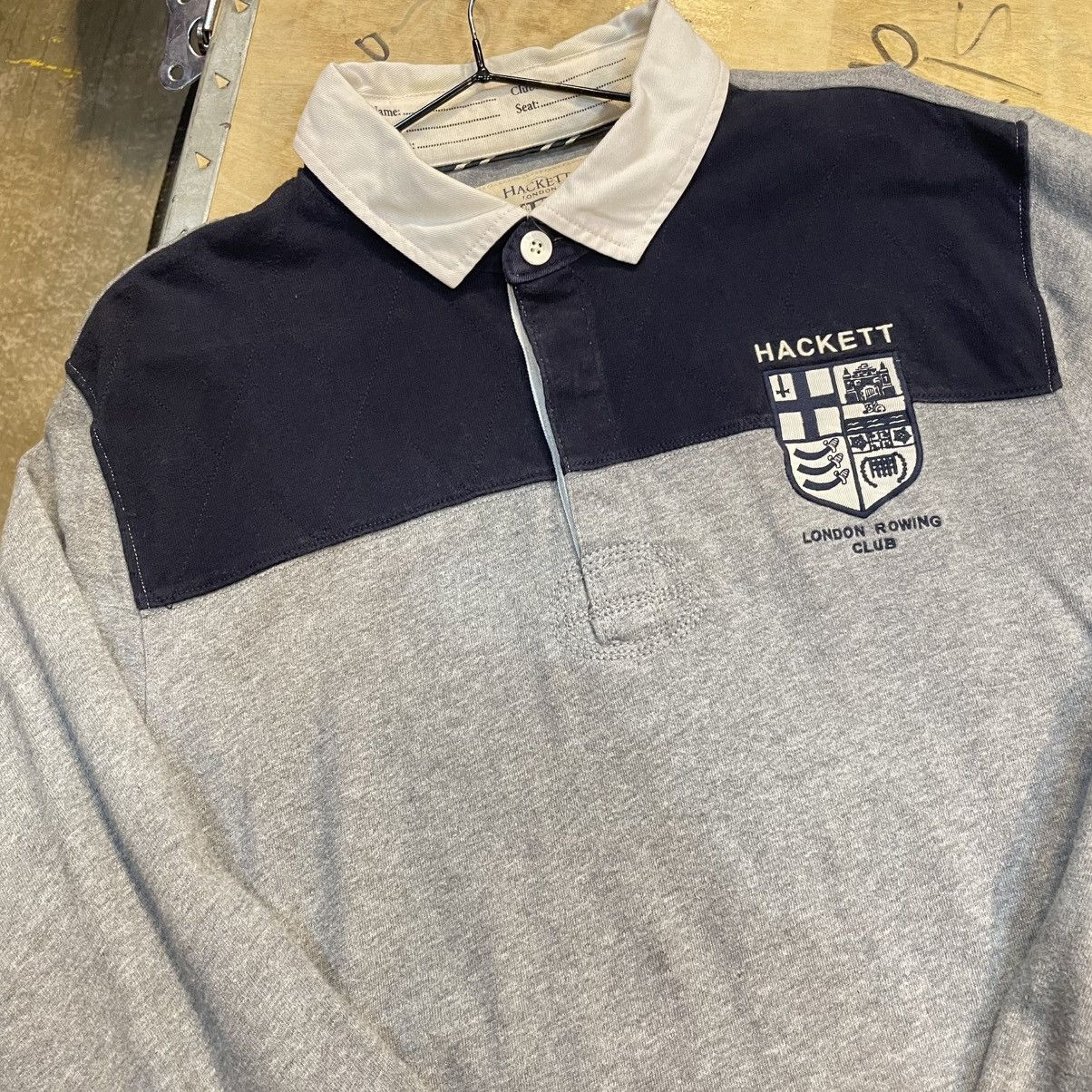 Hackett Hackett Rugby Shirt Size US XL / EU 56 / 4 - 2 Thumbnail