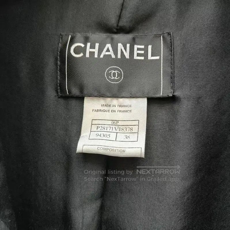 Chanel Chanel Black Silk Jacket for Women . Size S / US 4 / IT 40 - 6 Thumbnail