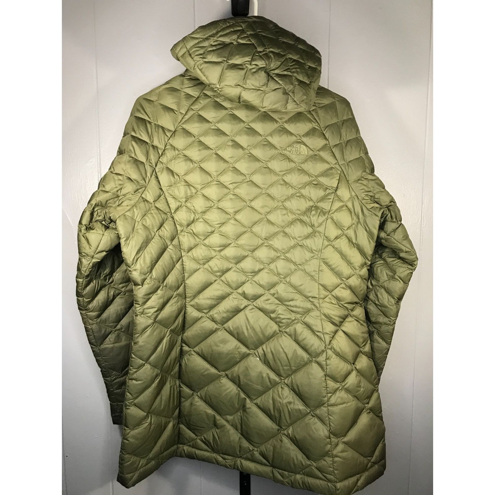 The North Face The North Face Transit Diamond 550 Fill Green Down Puffer Ho Size L / US 10 / IT 46 - 2 Thumbnail
