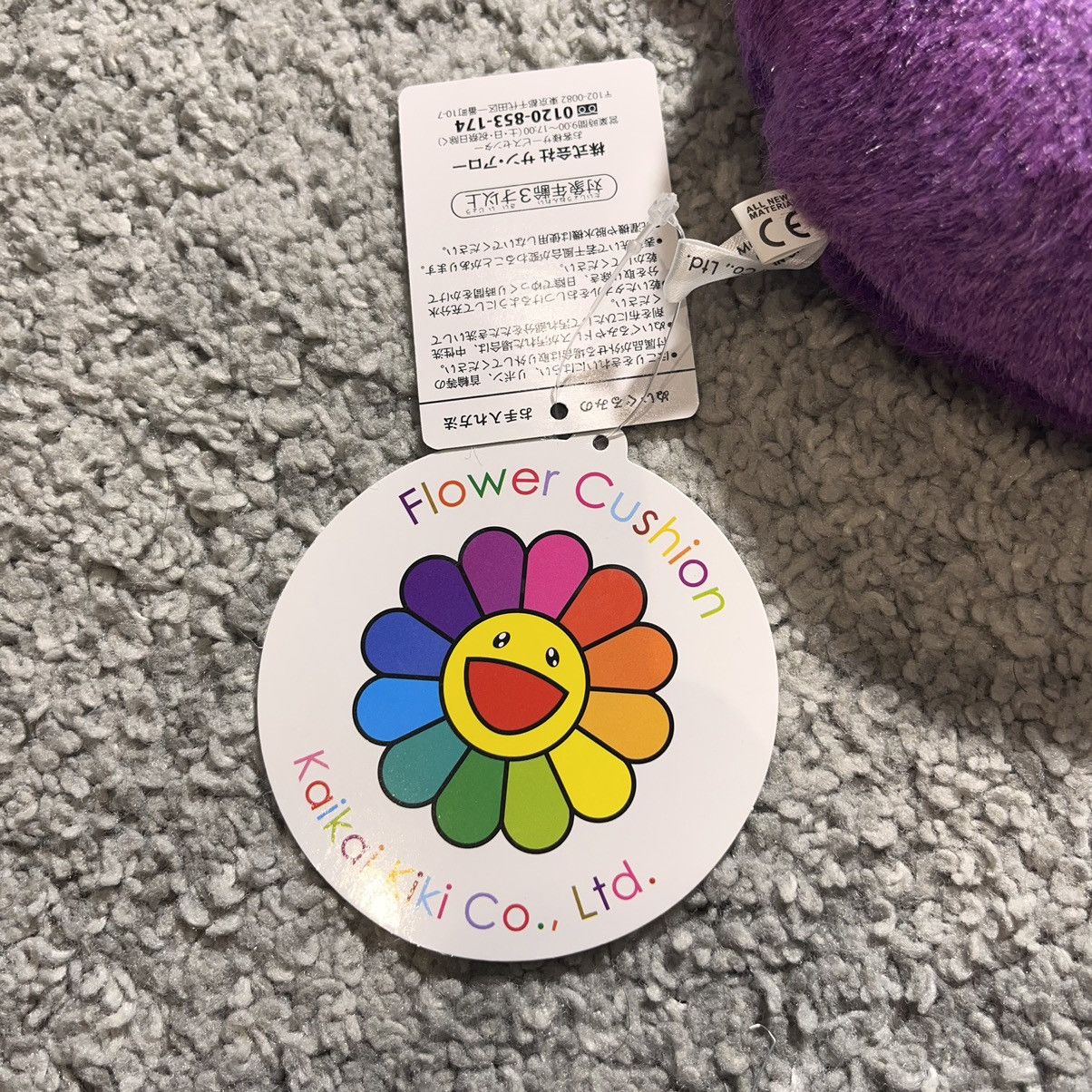 Takashi Murakami Takashi Murakami 60cm purple/blue plush pillow Size ONE SIZE - 6 Thumbnail