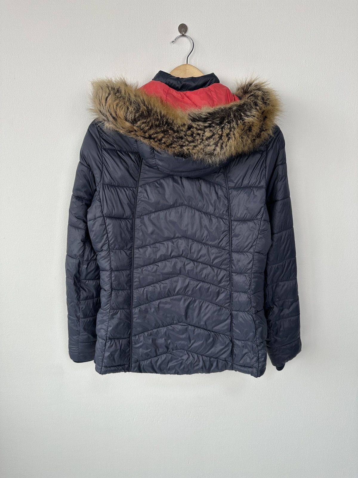Barbour BARBOUR Bernera Quilt Puffer Jacket Hooded Faux Fur Trim Size M / US 6-8 / IT 42-44 - 2 Thumbnail