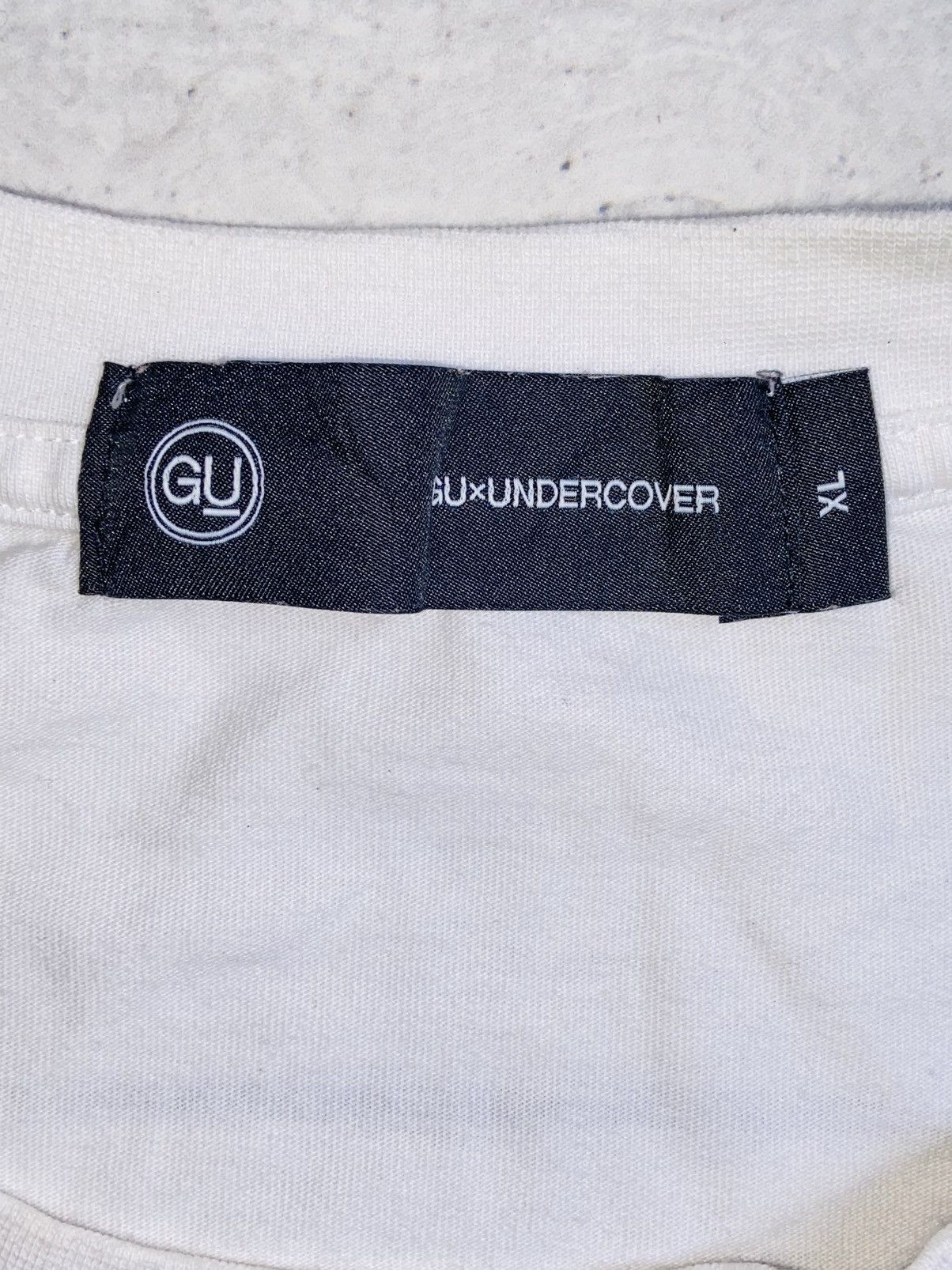 GU × Undercover GU x UNDERCOVER White T-Shirt Size US XL / EU 56 / 4 - 12 Thumbnail
