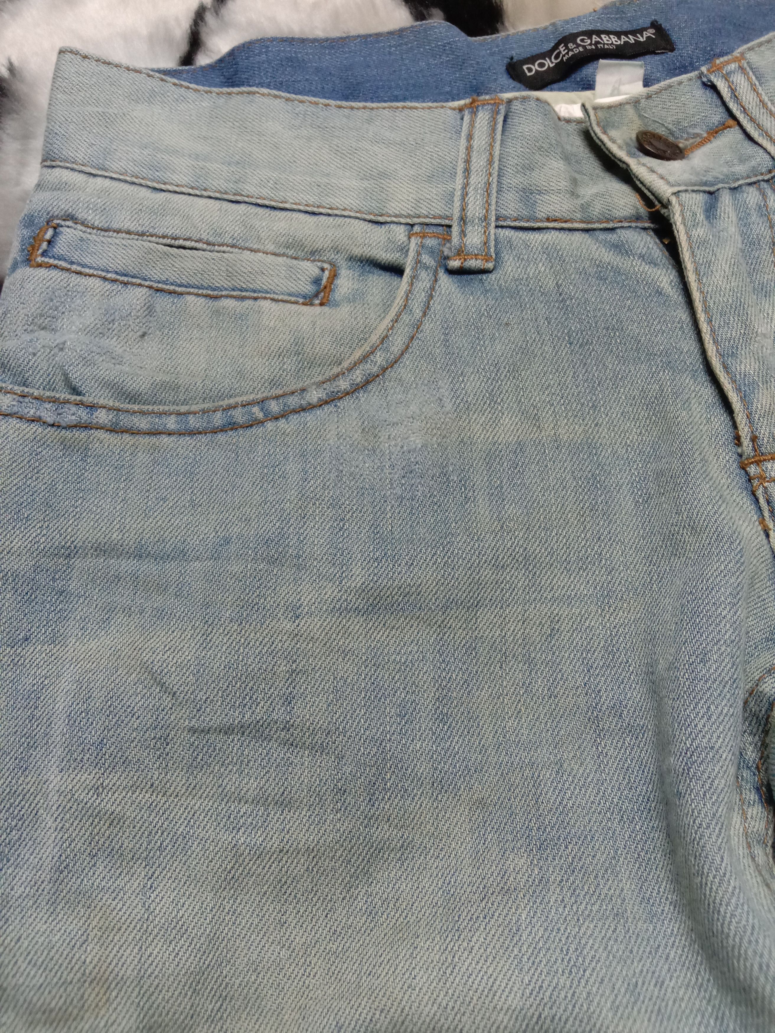 Dolce & Gabbana Dolce Gabbana rare Distressed Jeans Size US 28 / EU 44 - 5 Thumbnail