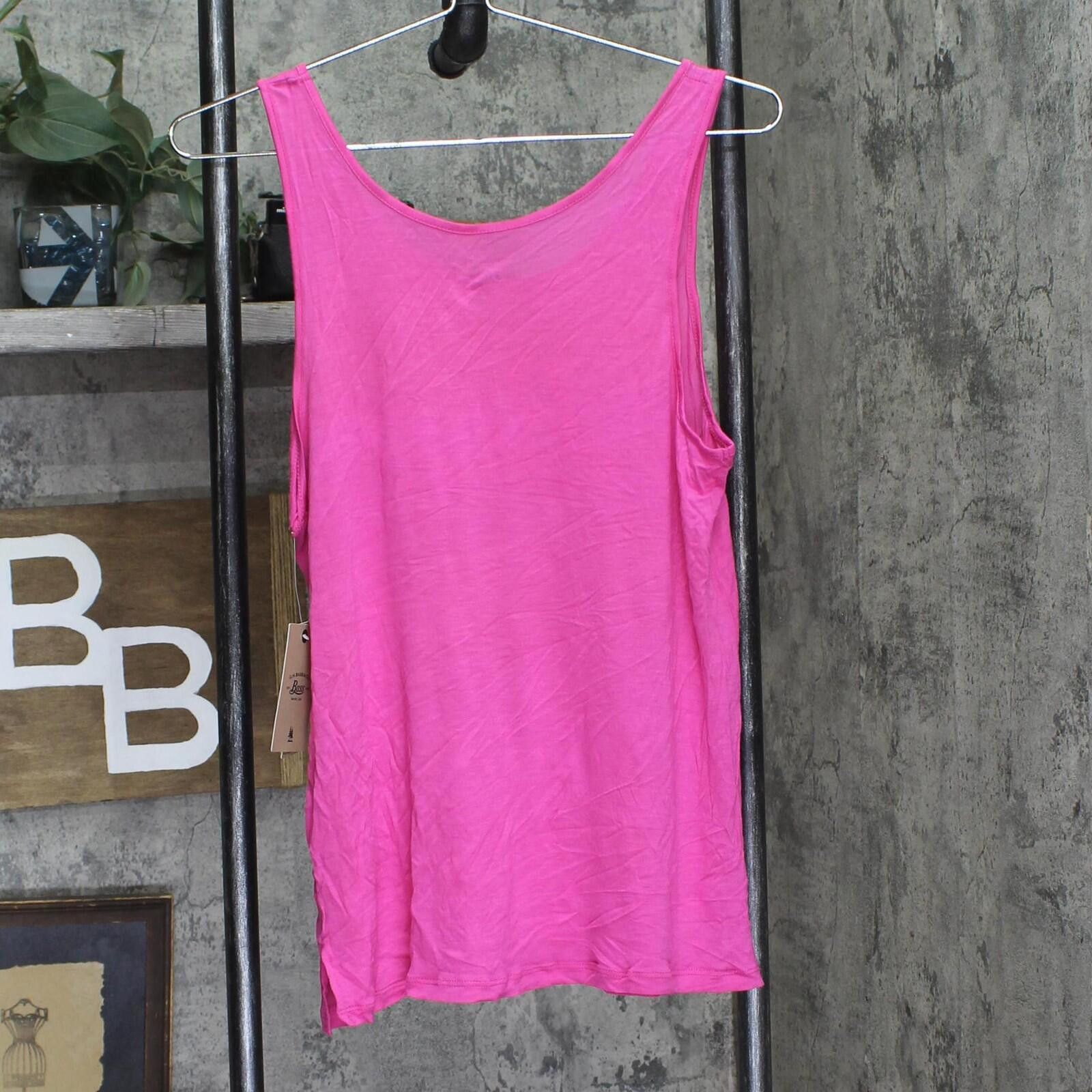 Bass Nwt Bass Sleeveless Tank Scoop Neck Top 480321173 Pink M Size M / US 6-8 / IT 42-44 - 2 Thumbnail