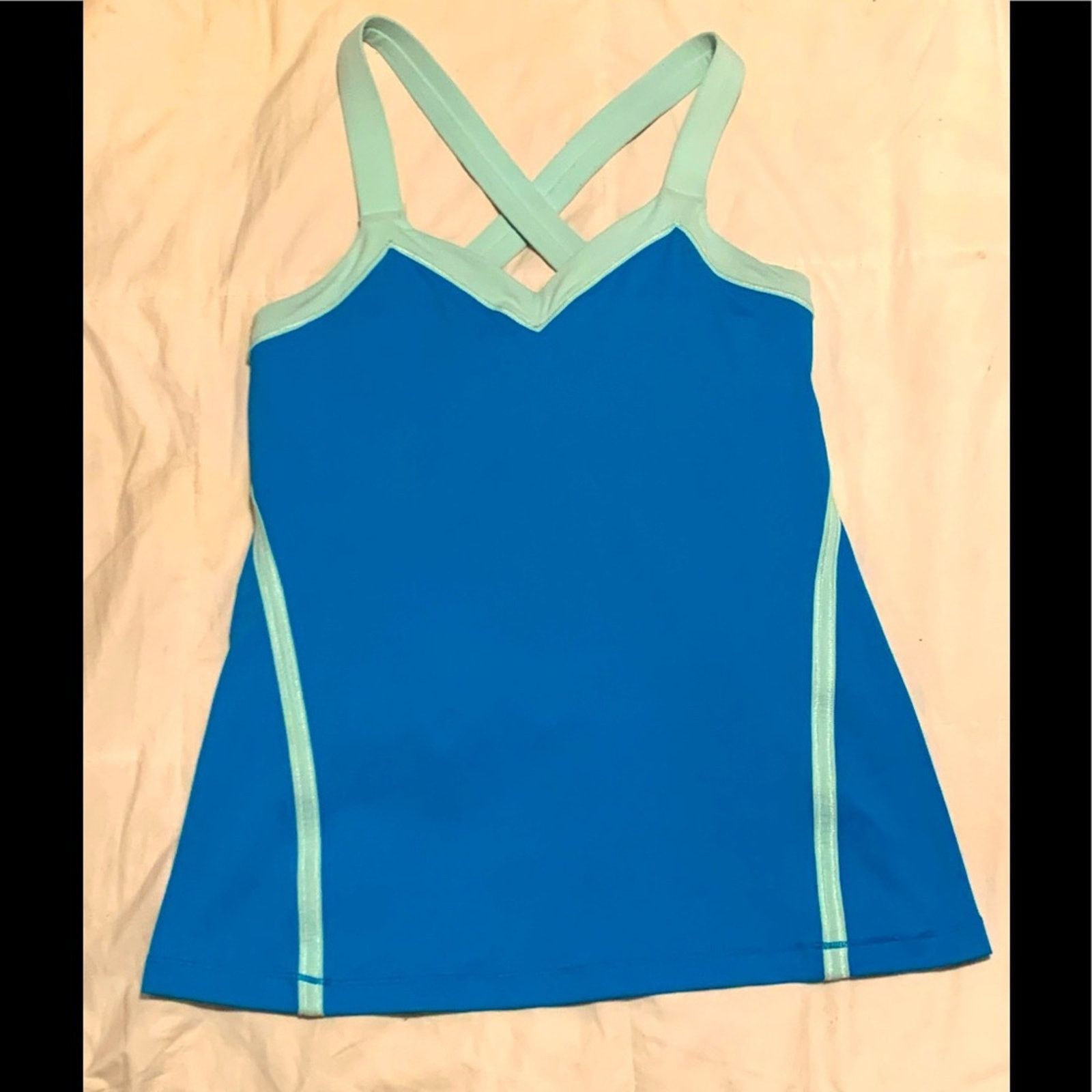 Lululemon WOMENS LULULEMON ATHLETIC TANK TOP WITH SPORTS BRA SIZE 6 Size M / US 6-8 / IT 42-44 - 2 Thumbnail