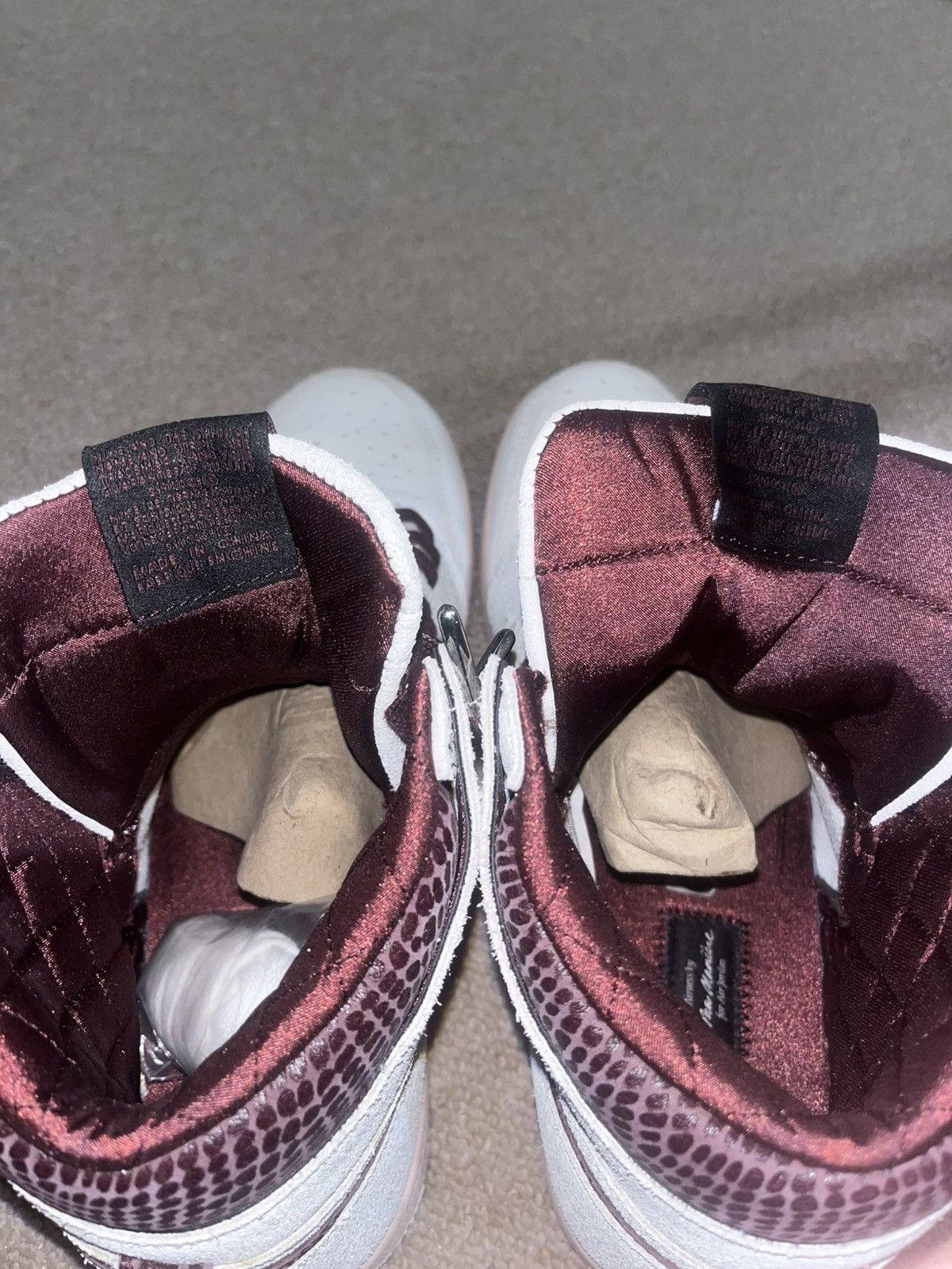 A Ma Maniere × Nike Jordan 1 Retro High OG Size US 12 / EU 45 - 8 Thumbnail