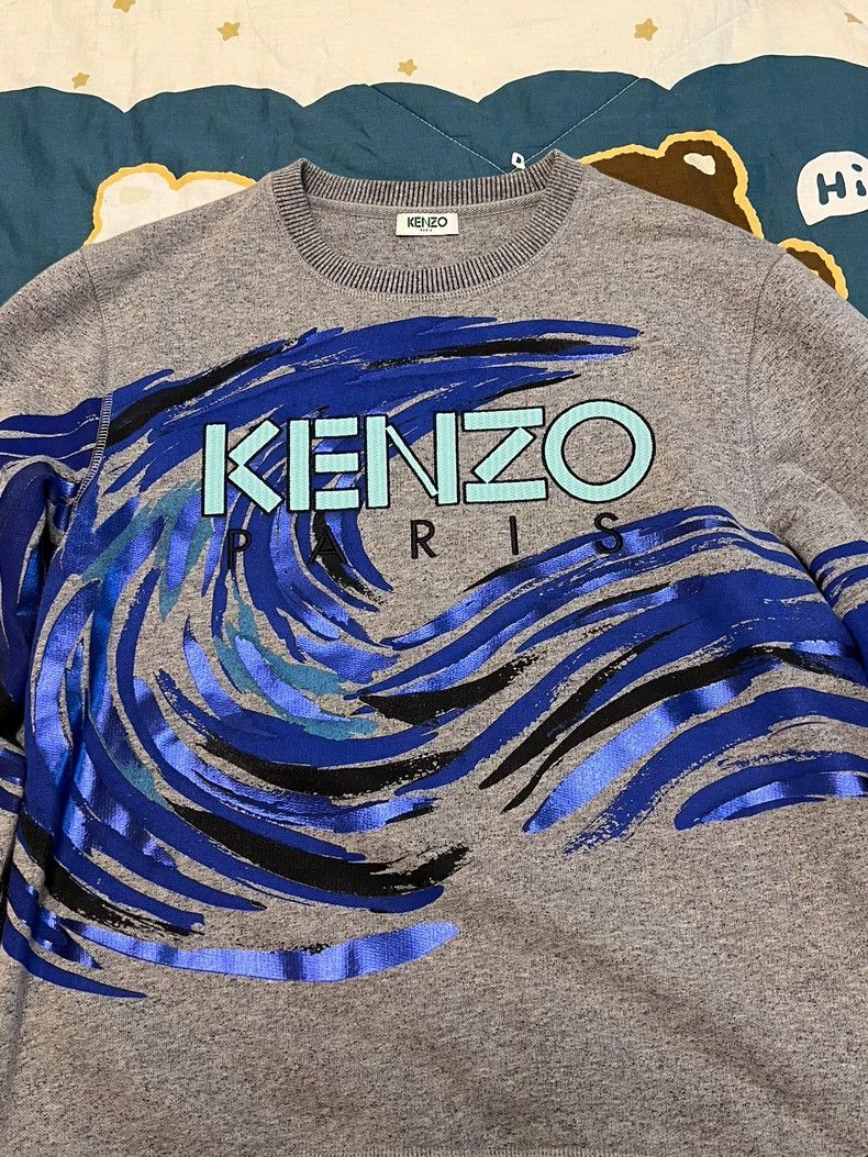 Kenzo KENZO Ocean hoodie Size US S / EU 44-46 / 1 - 2 Thumbnail