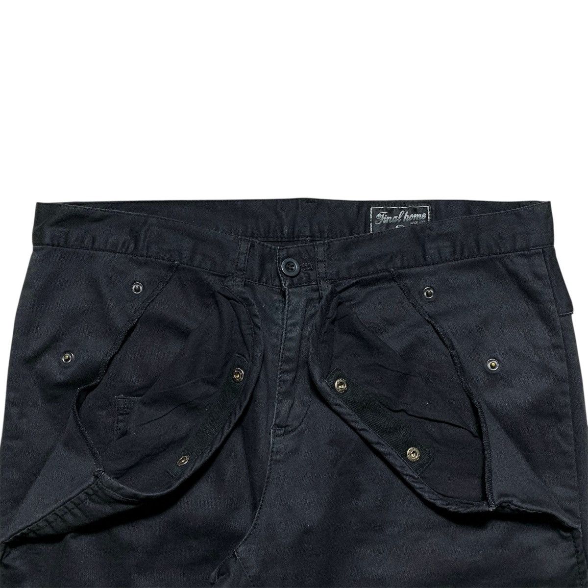 Final Home Vtg 90s Final Home Urban Activities Elastane Pants Black Size US 35 - 5 Thumbnail