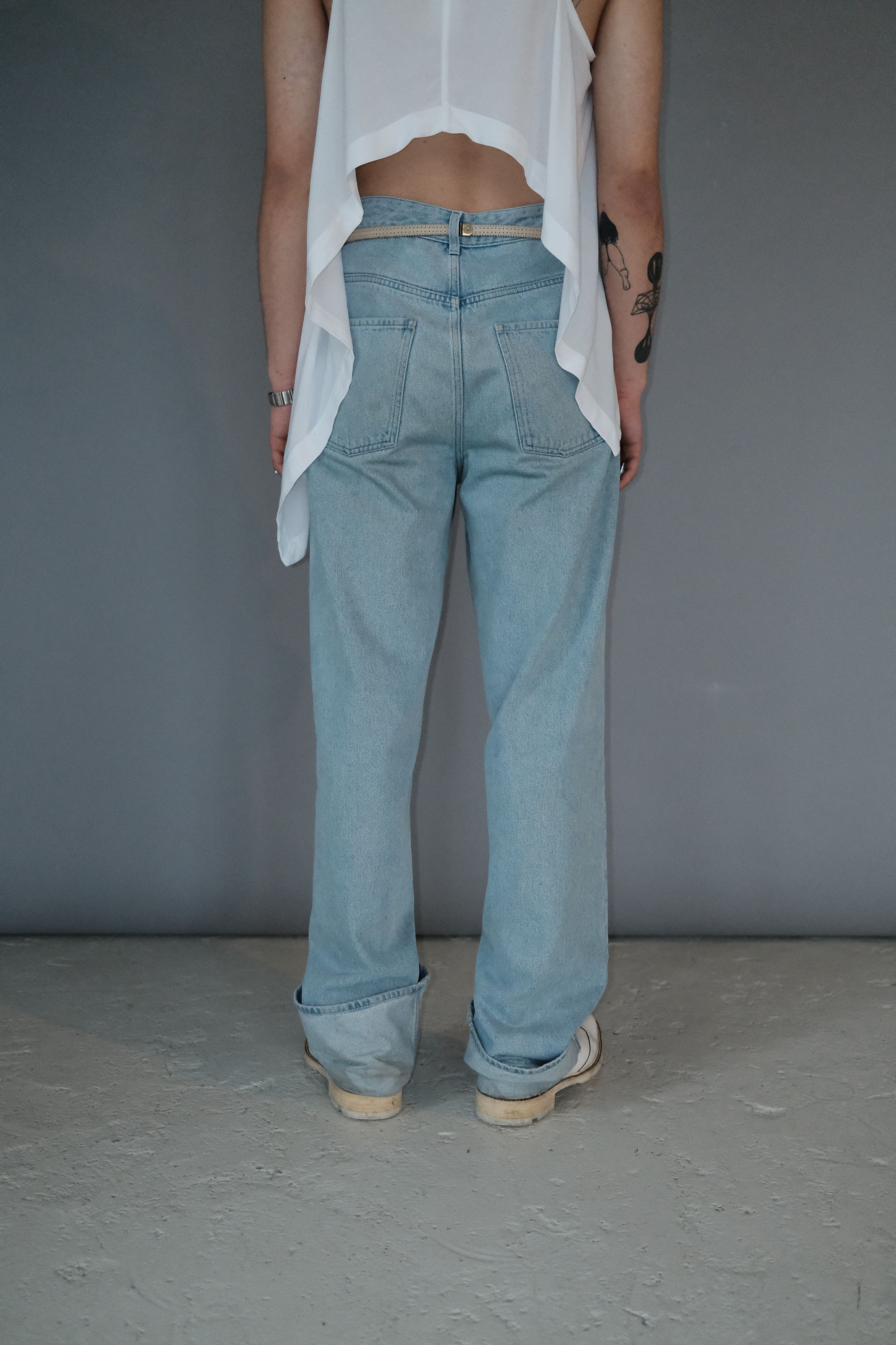 BOTTER Botter AW19/20 Light Baggy Jeans Size US 32 / EU 48 - 2 Thumbnail