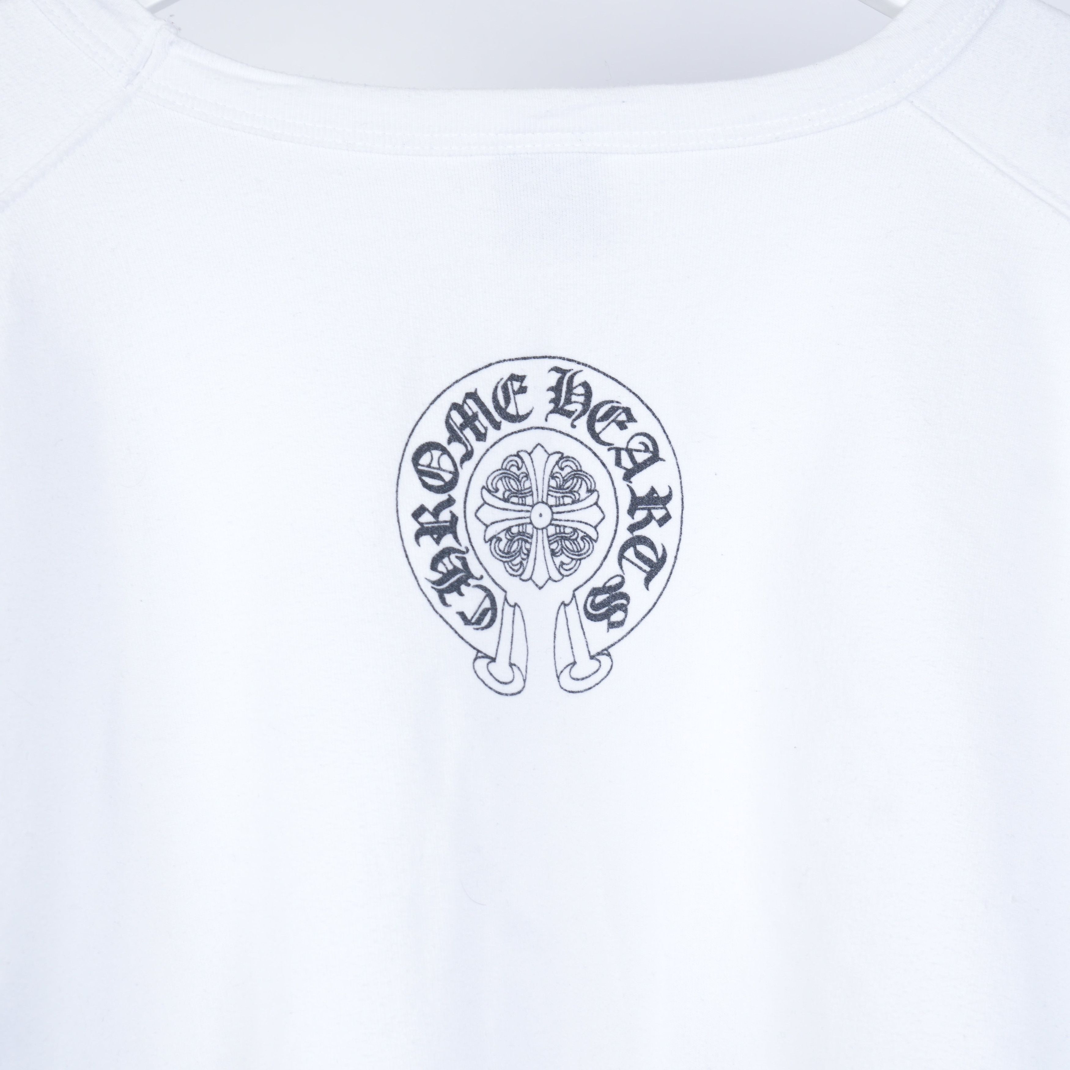 Chrome Hearts Vintage Chrome Hearts Dagger White Crewneck Size US M / EU 48-50 / 2 - 5 Thumbnail