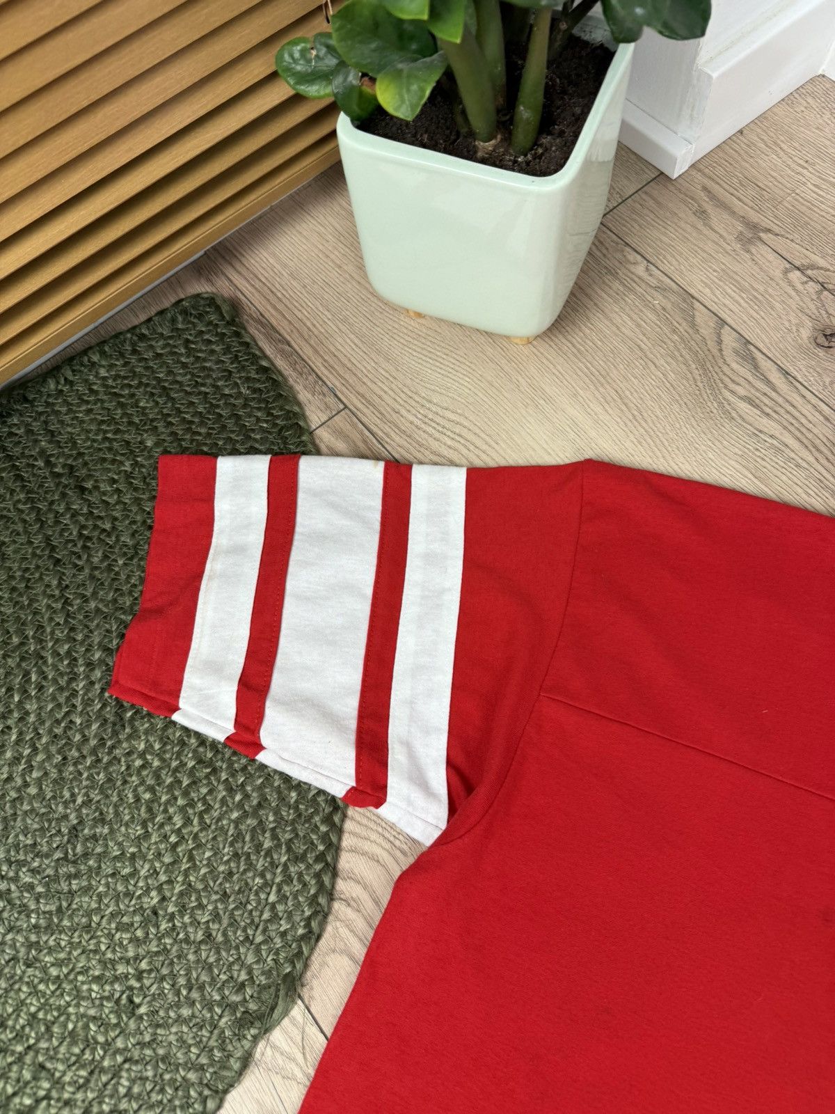 NFL Vintage NFL Logo 7 80s San Francisco 49ers Jersey Made USA Size US L / EU 52-54 / 3 - 22 Thumbnail
