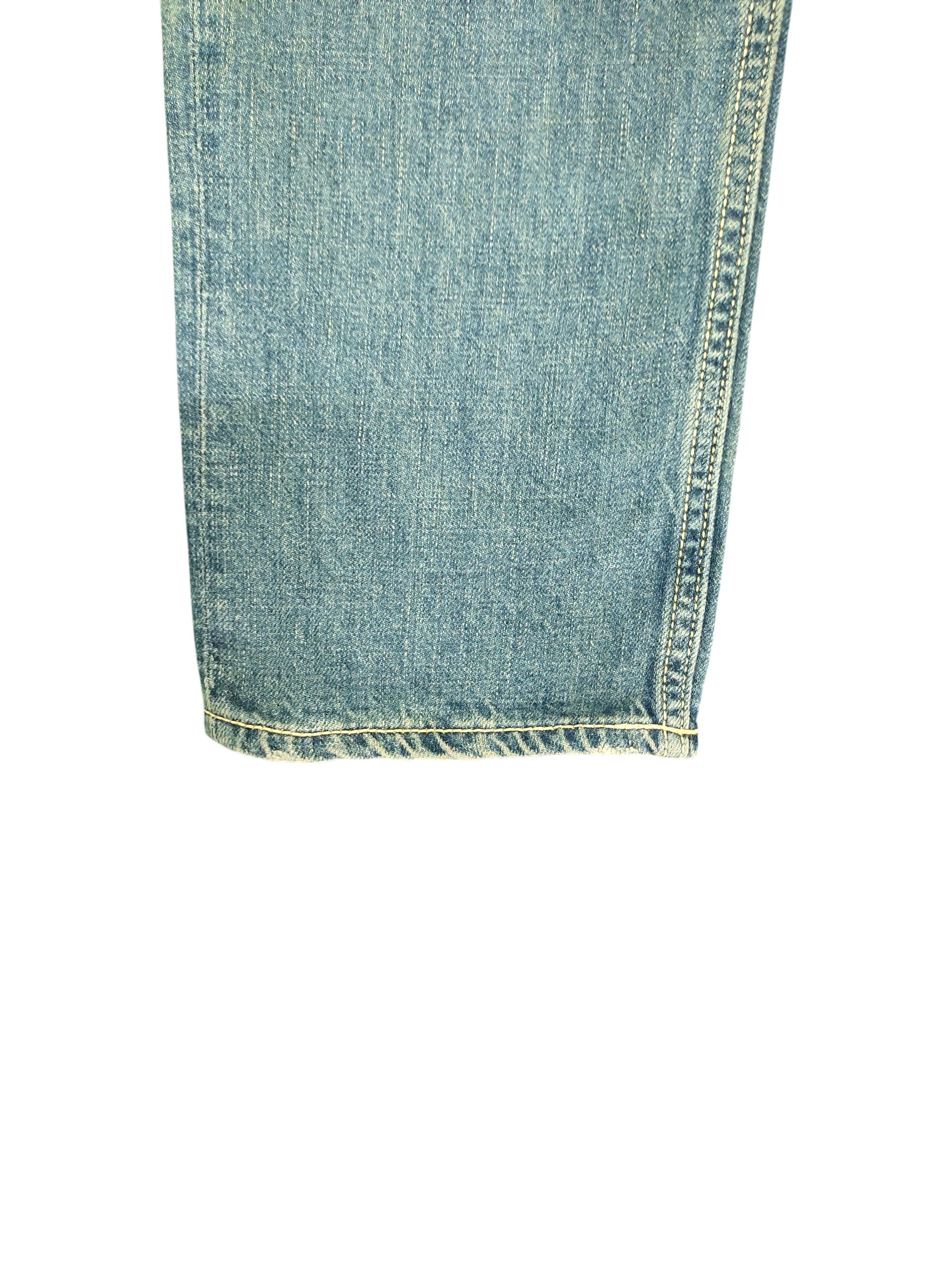 Kapital Domingo Owleye Japan Patchwork Dirty Clawmark Distress Jeans Size US 31 - 6 Thumbnail