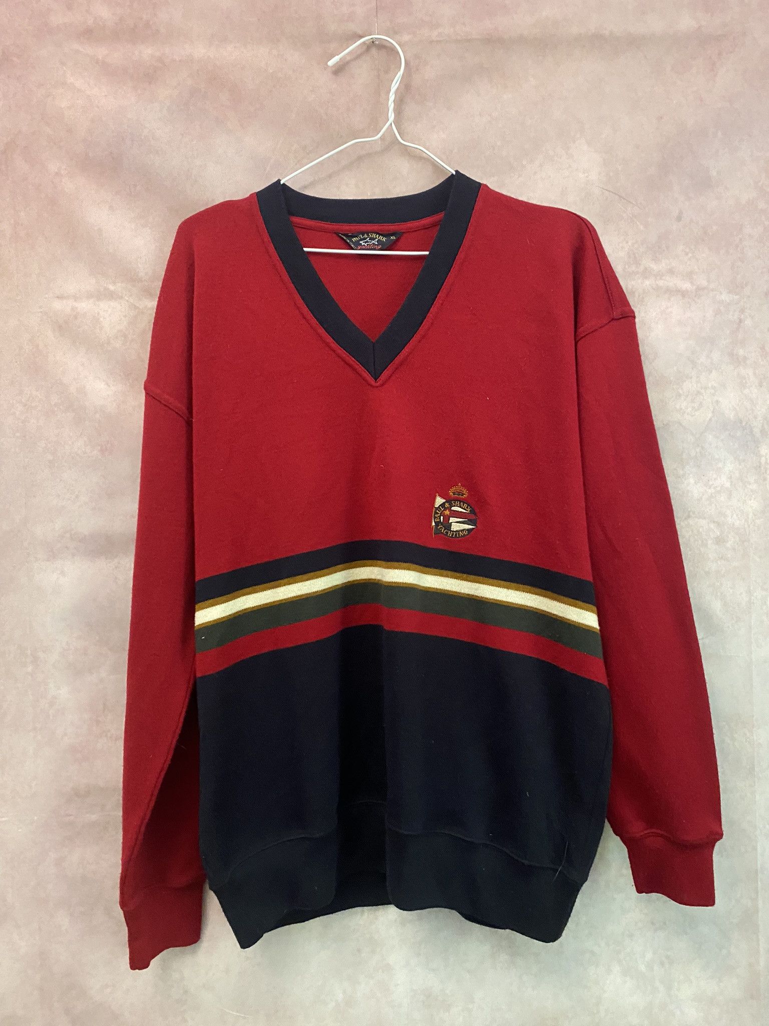 Paul & Shark Paul Shark Yachting Vintage Sweater Size US XL / EU 56 / 4 - 1 Thumbnail