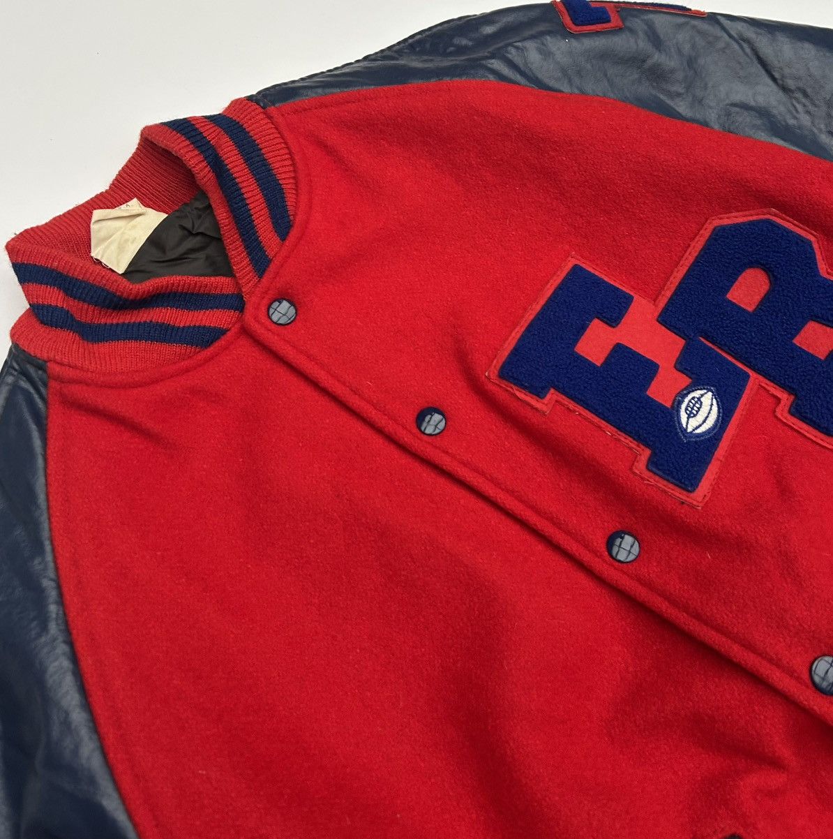 Howe × Vintage Vintage Howe Athletic Varsity Letterman Baseball Jacket Size US XL / EU 56 / 4 - 4 Thumbnail