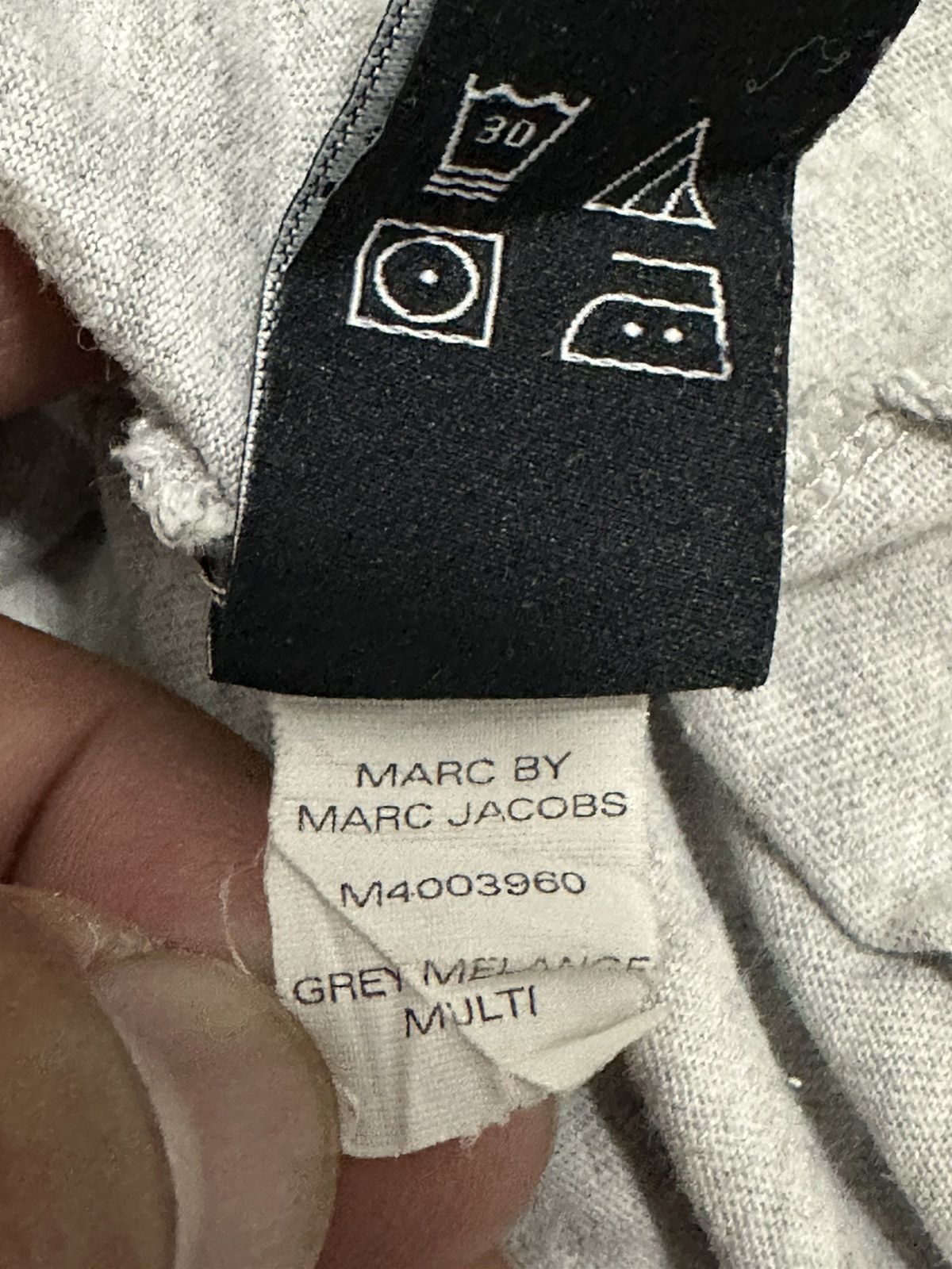 Marc Jacobs Marc by Marc Jacobs Grey T-shirt Size US L / EU 52-54 / 3 - 11 Thumbnail
