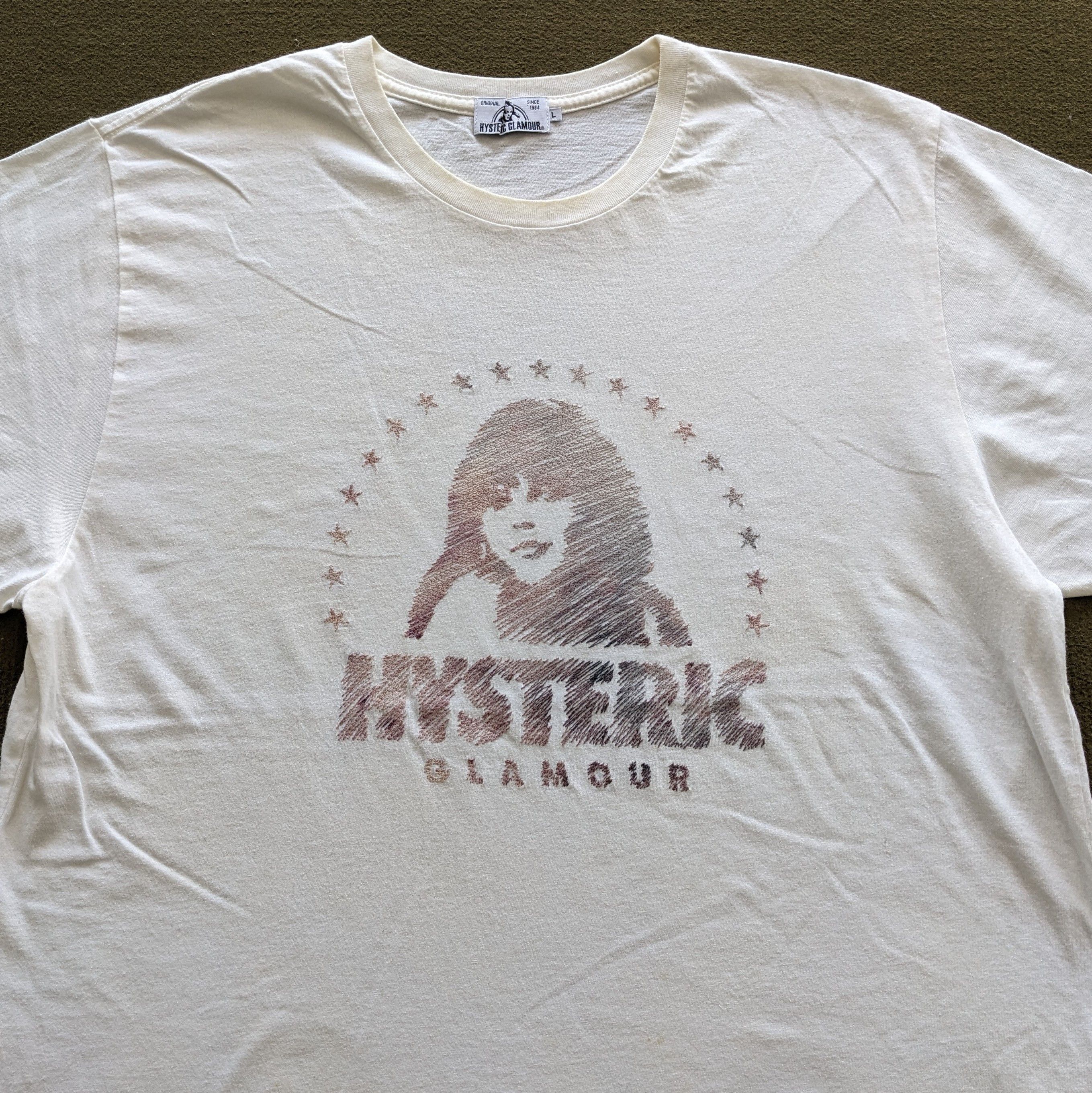 Hysteric Glamour Vintage Hysteric Glamour Japanese Brand T-shirt Size US M / EU 48-50 / 2 - 2 Thumbnail