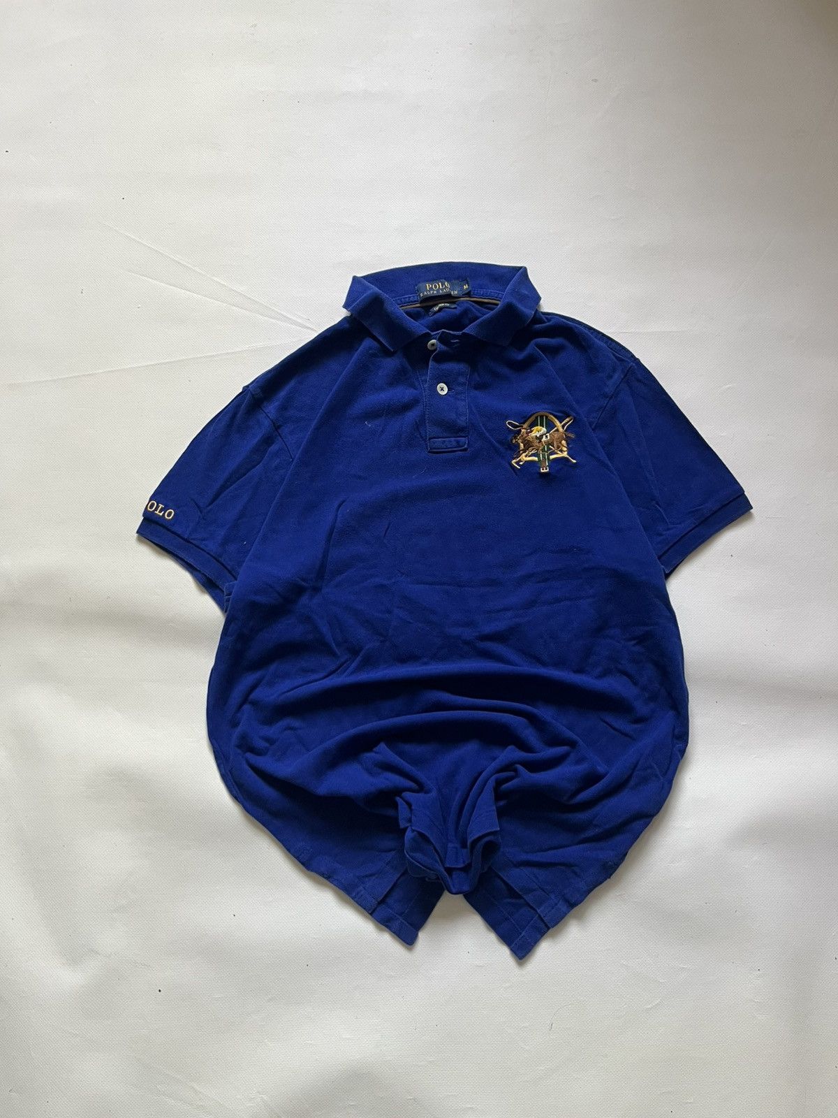 Polo Ralph Lauren Polo Ralph Lauren Striped Big Pony Polo Shirt Size US M / EU 48-50 / 2 - 1 Thumbnail
