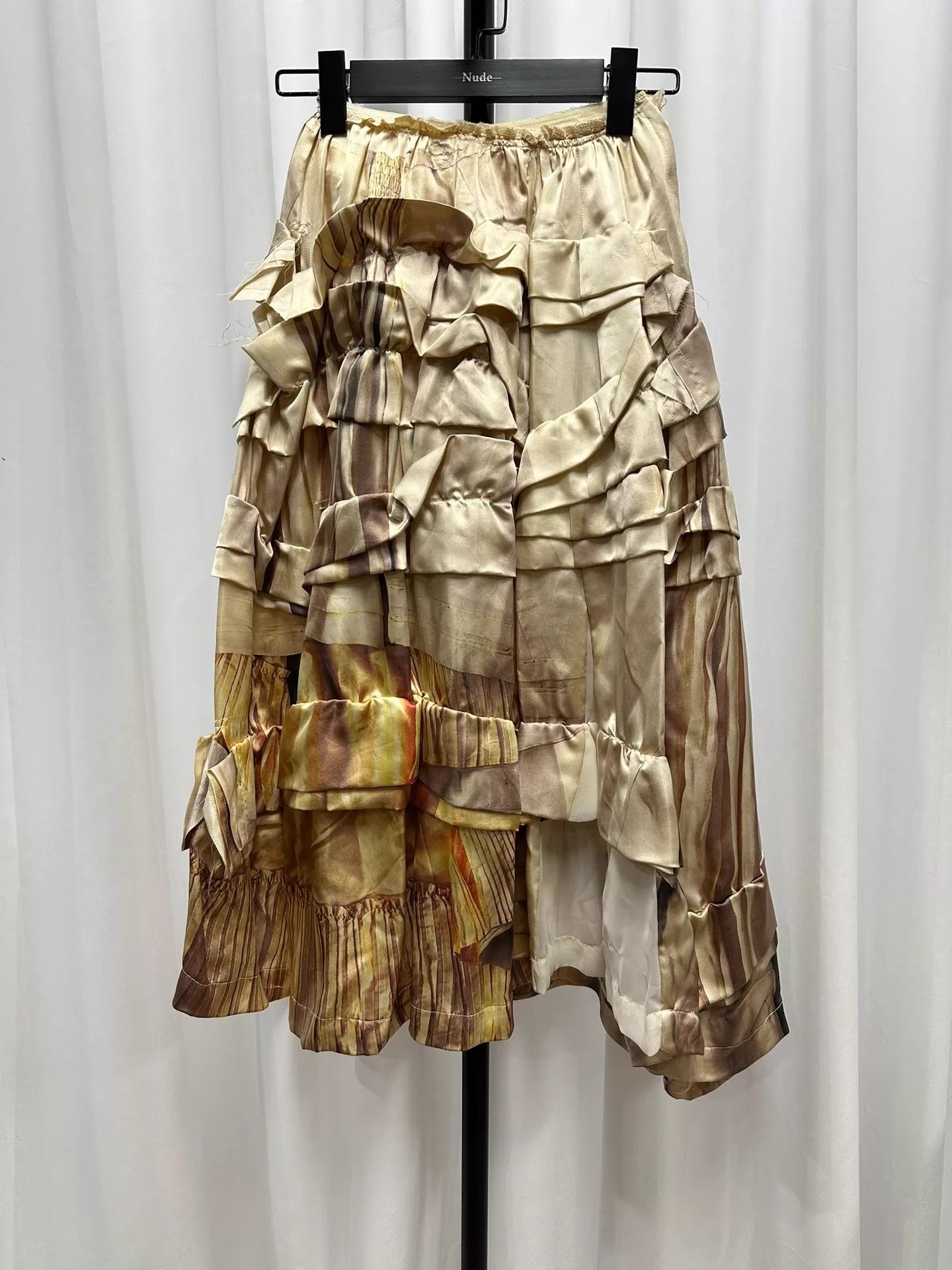 Comme des Garcons CDG 05AW Zombie Bride Silk Layered Skirt S Size 26" / US 2 / IT 38 - 1 Thumbnail