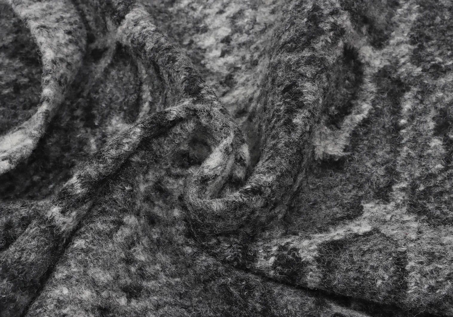 Engineered Garments Python Hooded Gown Coat in Gray, Size M Size US M / EU 48-50 / 2 - 15 Thumbnail
