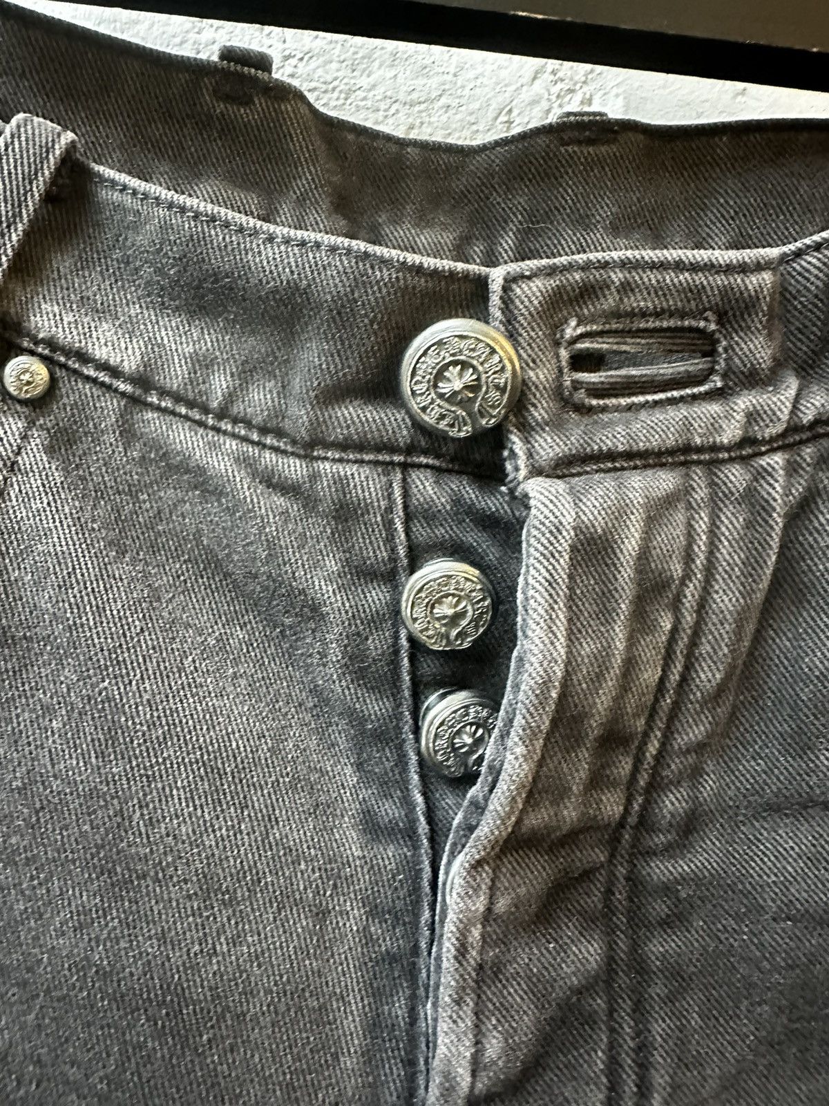 Chrome Hearts Chrome Hearts Vintage Fleur Knee Denim JEANS 28 29 Size US 28 / EU 44 - 3 Thumbnail