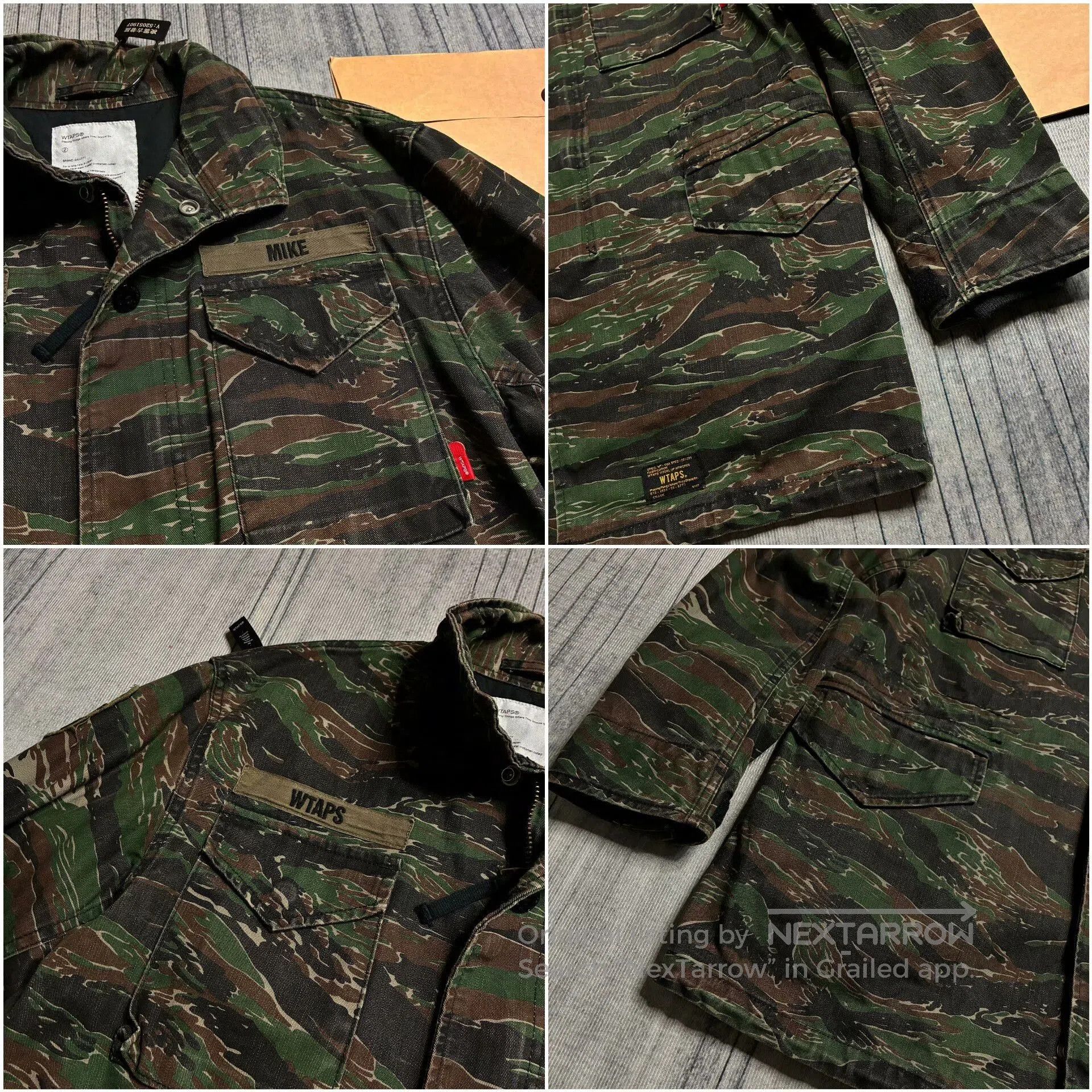 Wtaps WTAPS M65 Tiger Camo Jacket. Size US S / EU 44-46 / 1 - 2 Thumbnail
