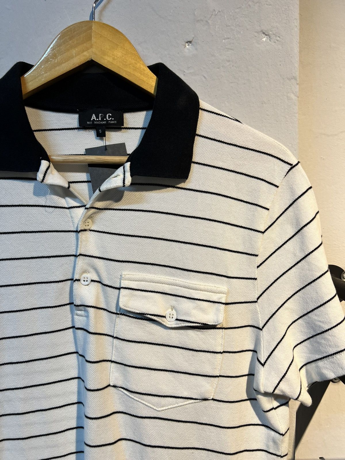 A.P.C. × Japanese Brand APC Polo Shirt Size US S / EU 44-46 / 1 - 2 Thumbnail