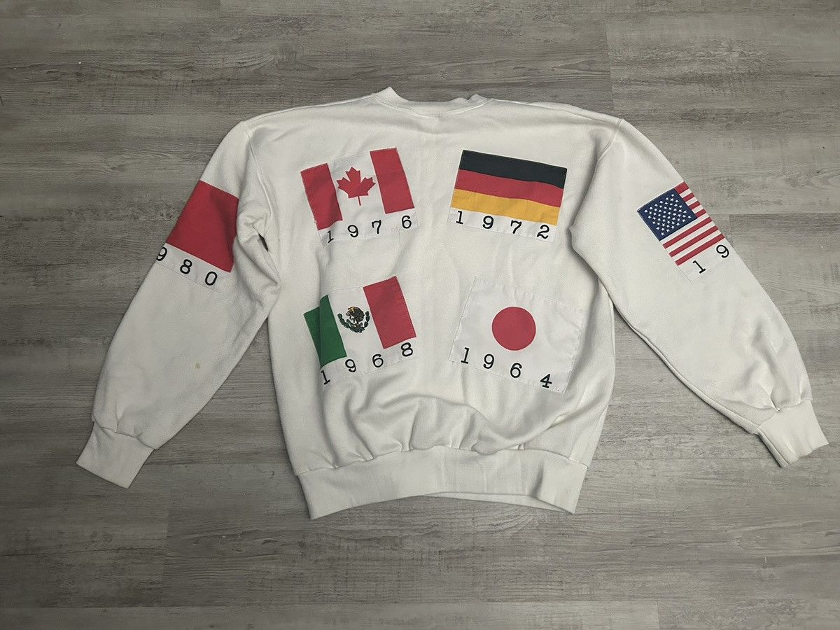 Vintage 1988 Seoul Olympics “Flags of the Nations” crewneck Size US S / EU 44-46 / 1 - 2 Thumbnail