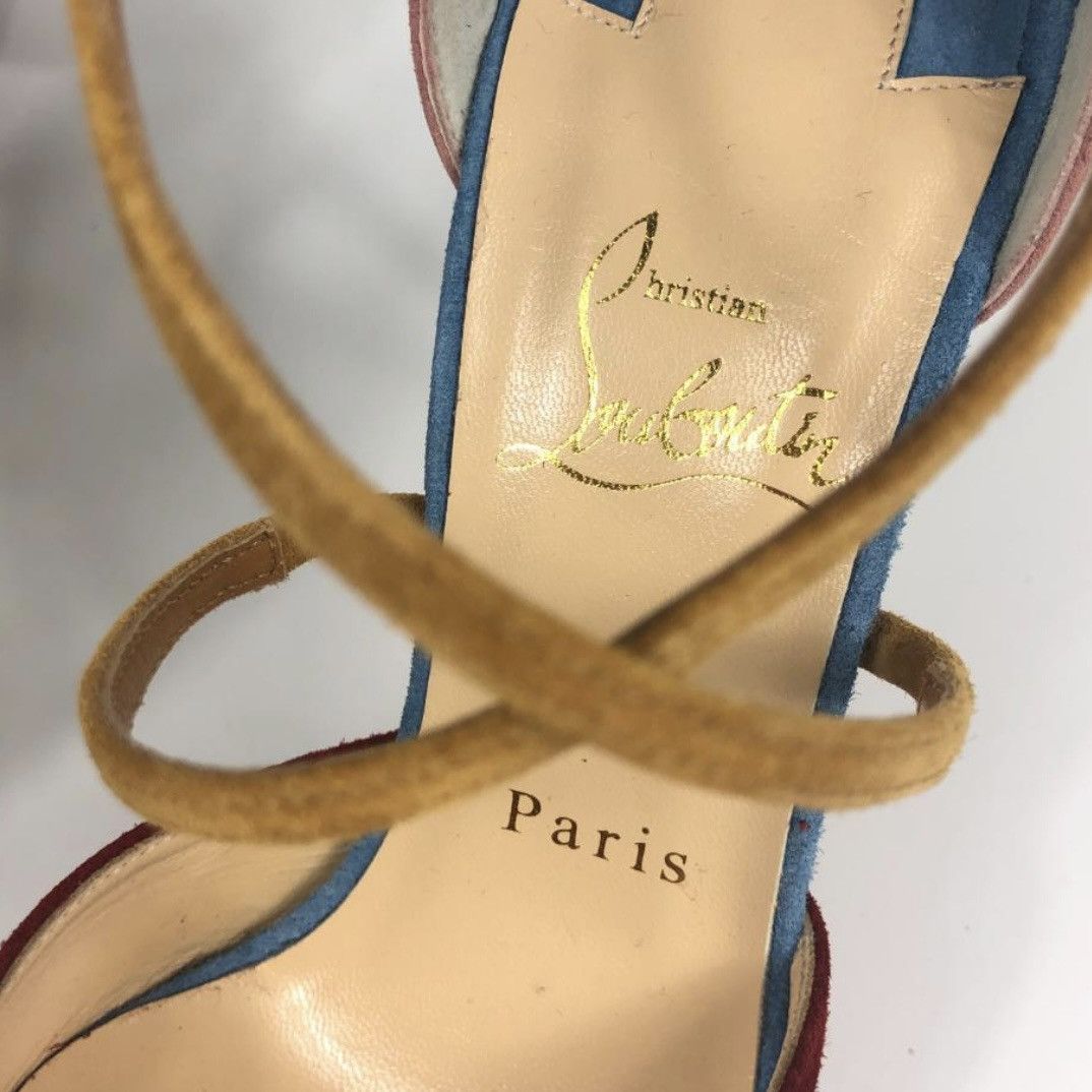 Christian Louboutin Suzanne Heels Size US 7 / IT 37 - 7 Thumbnail