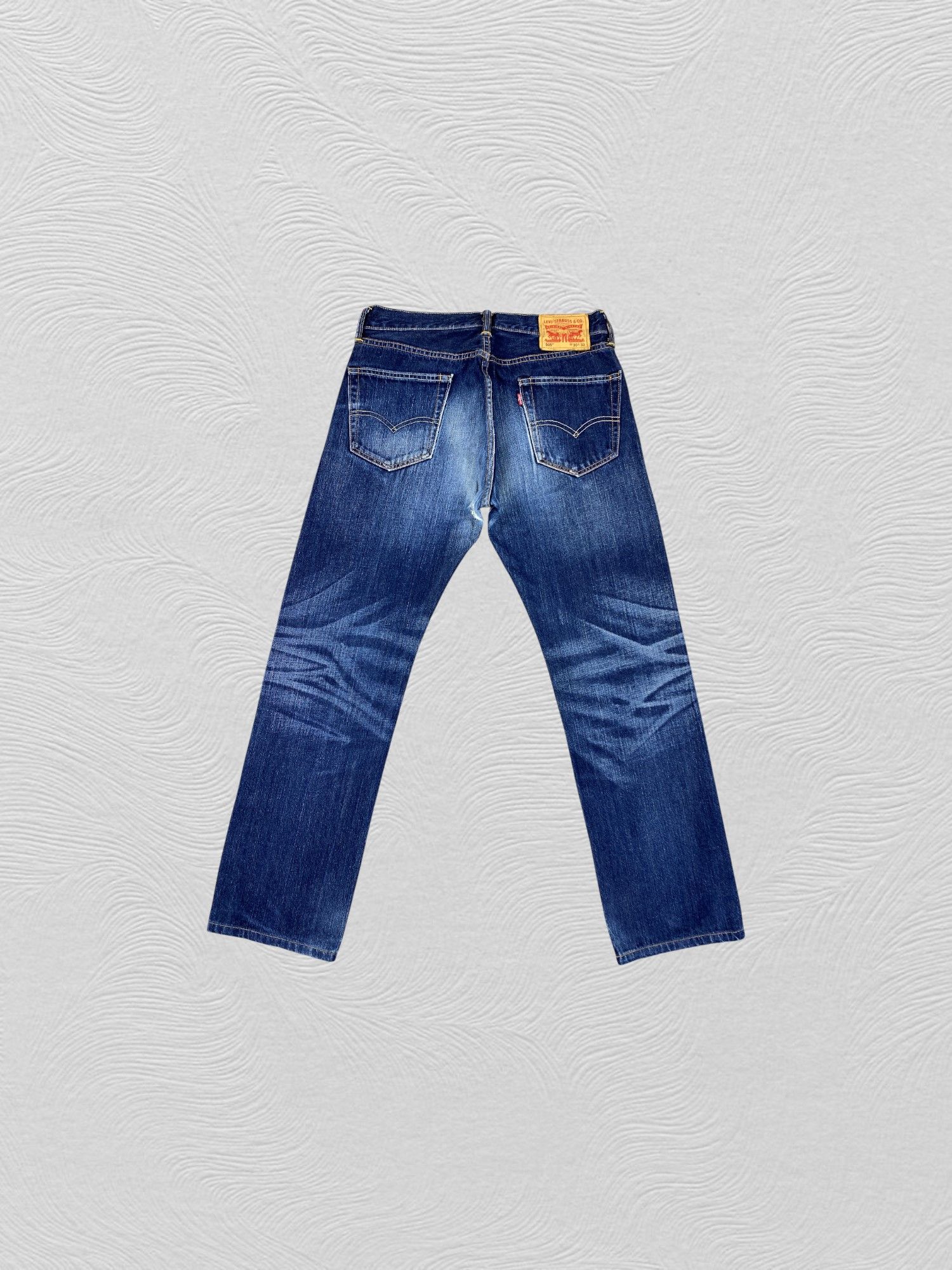 Levi's Distressed Blue Levi's 505 Jeans 30x30 Denim-SJ163 Size US 30 / EU 46 - 2 Thumbnail