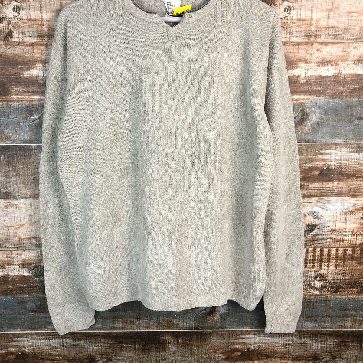 Homespun Knitwear × Japanese Brand Navy Producer Grey sweatshirt Knitwear #A1771 Size US L / EU 52-54 / 3 - 3 Thumbnail