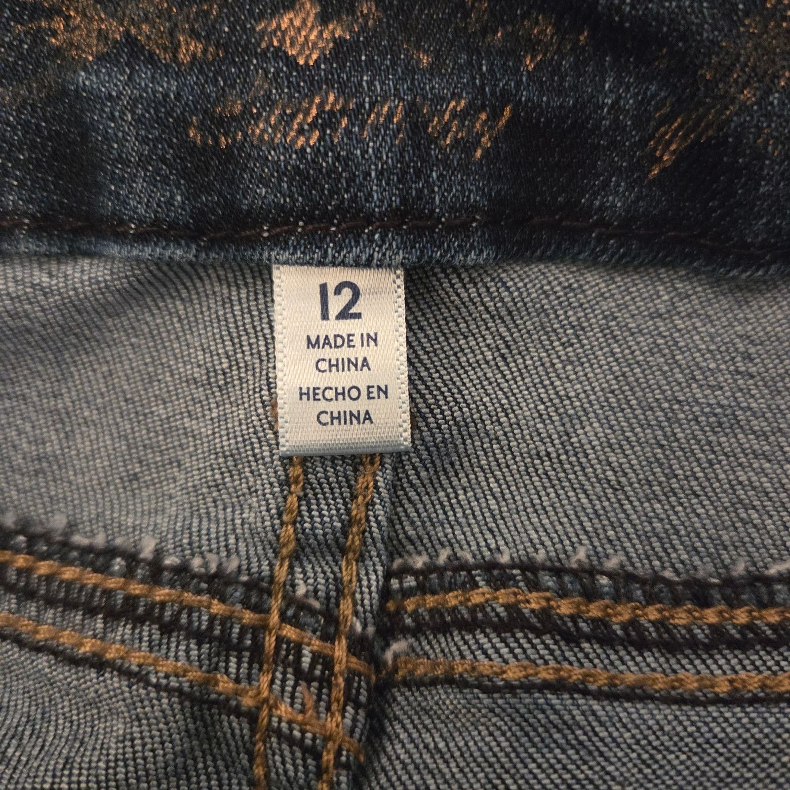 7 For All Mankind Low Rise Seven Jeans Dark Blue Women's Size 12 Size 34" / US 12 / IT 48 - 7 Thumbnail