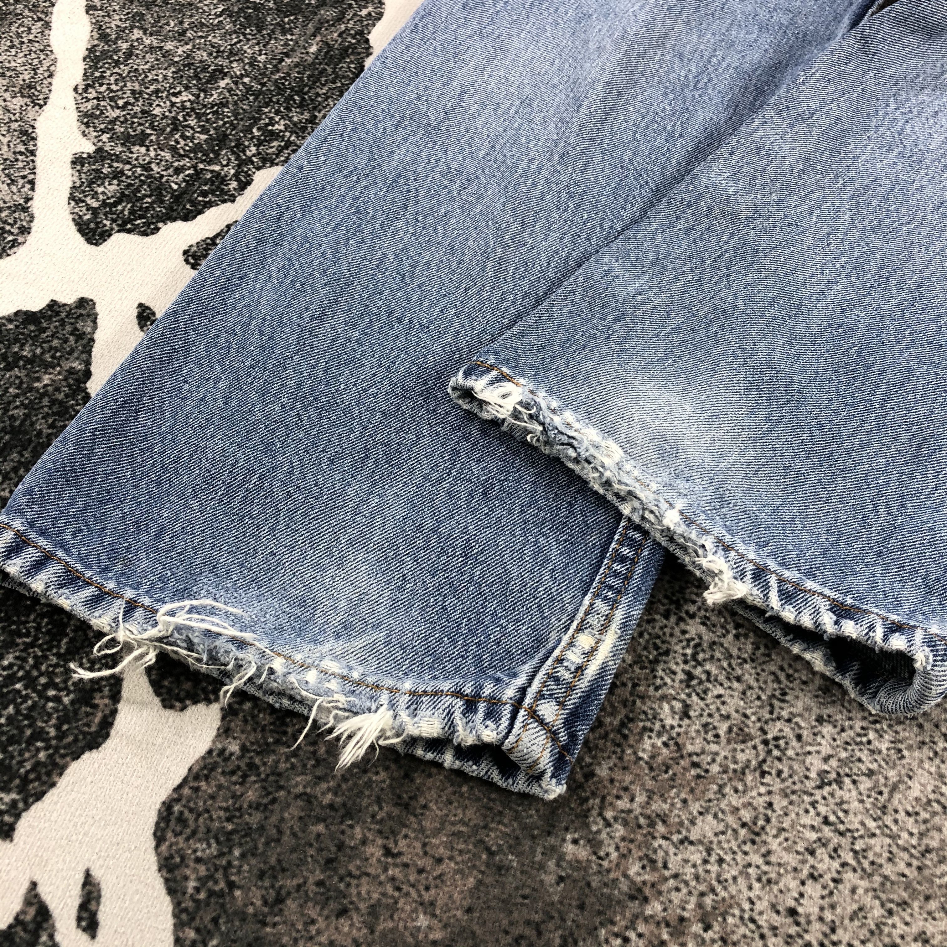 Levi's Vintage Levi's 505 Jeans Distress Medium Wash KJ1005 Size US 31 - 6 Thumbnail