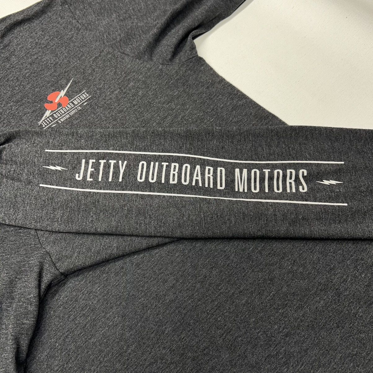 Other Jetty Tee Shirt Grey Graphic Marine Fishing Boat Y2K Size US L / EU 52-54 / 3 - 9 Thumbnail