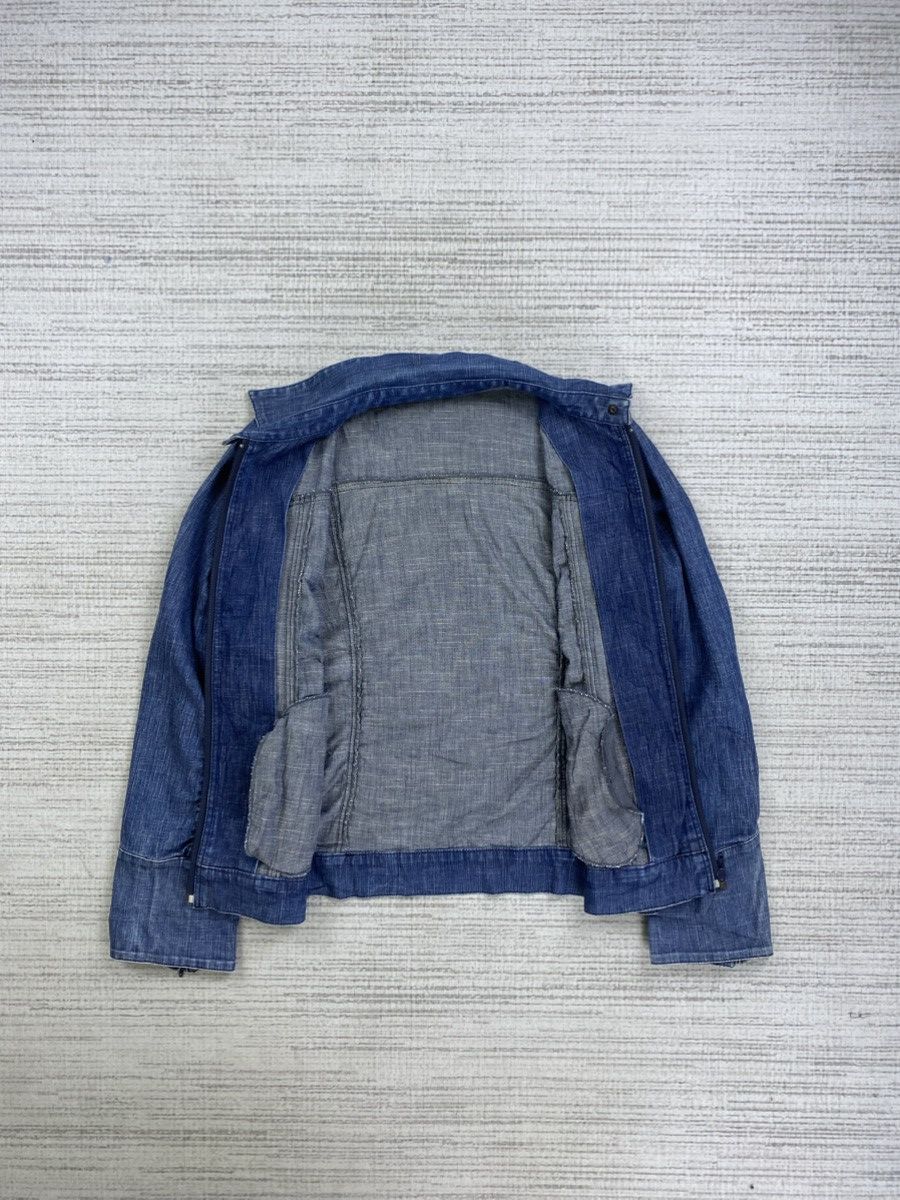 Vintage Vtg Passione Final Home Inspired Multizipper Denim Jacket Size US M / EU 48-50 / 2 - 7 Thumbnail