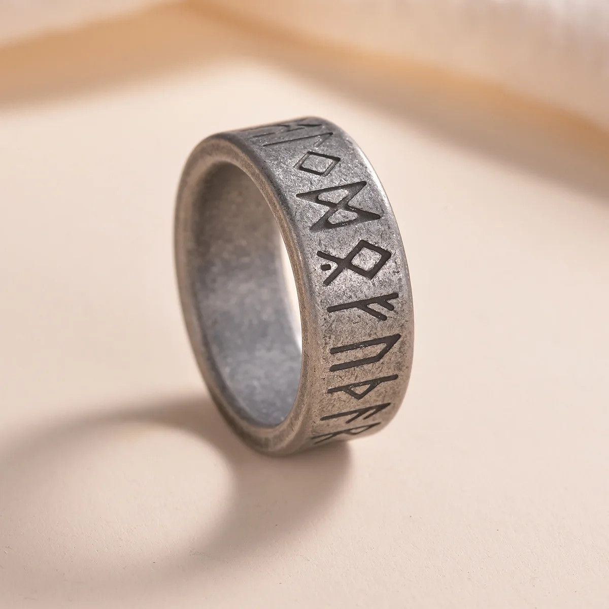 Other Vintage Viking Rune Ring Size ONE SIZE - 1 Thumbnail