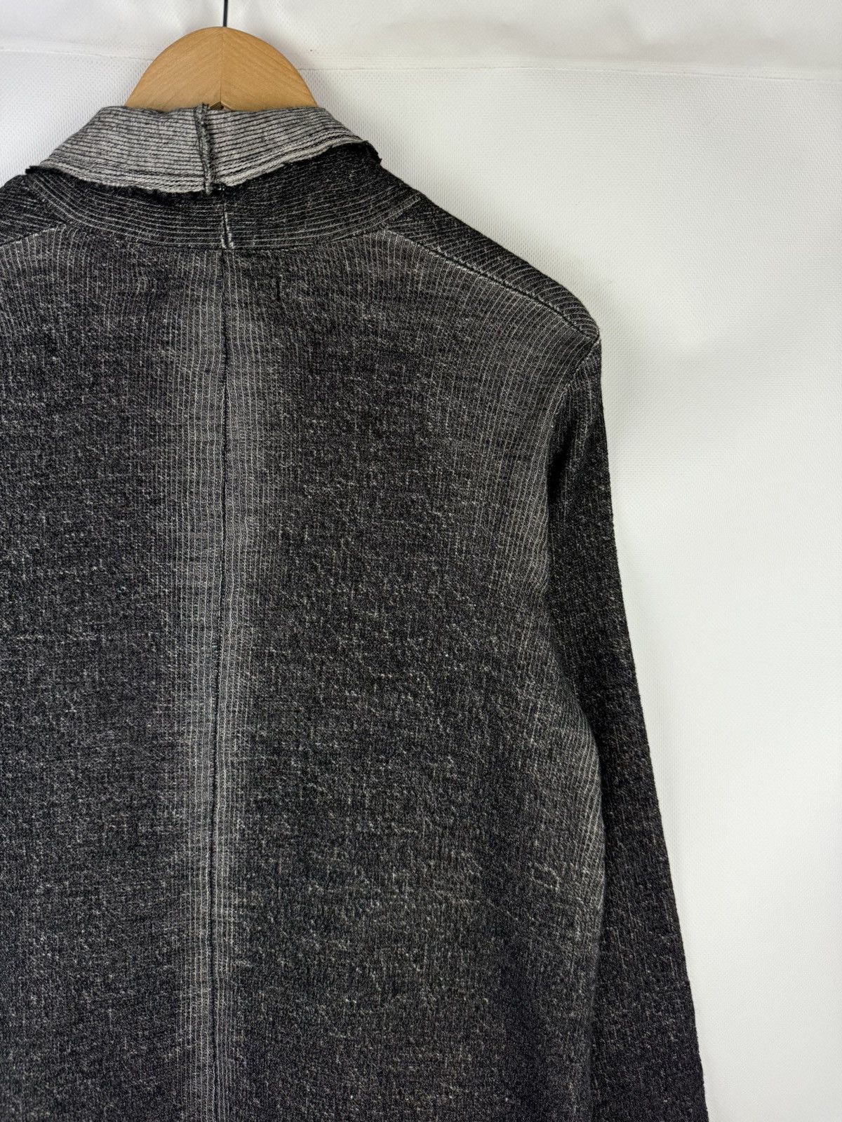 Transit Transit Par-Such Avant-Garde Linen Blend Cardigan Jacket Size M / US 6-8 / IT 42-44 - 16 Thumbnail