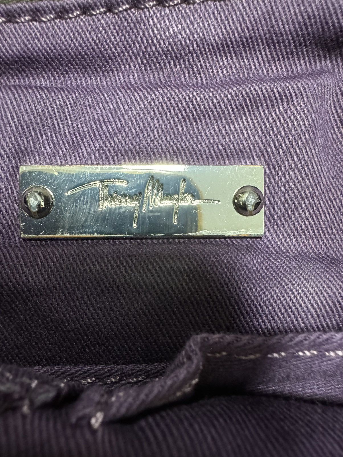 Designer × Thierry Mugler Thierry Mugler Rare Monogram Shoulder Bag Size ONE SIZE - 14 Thumbnail