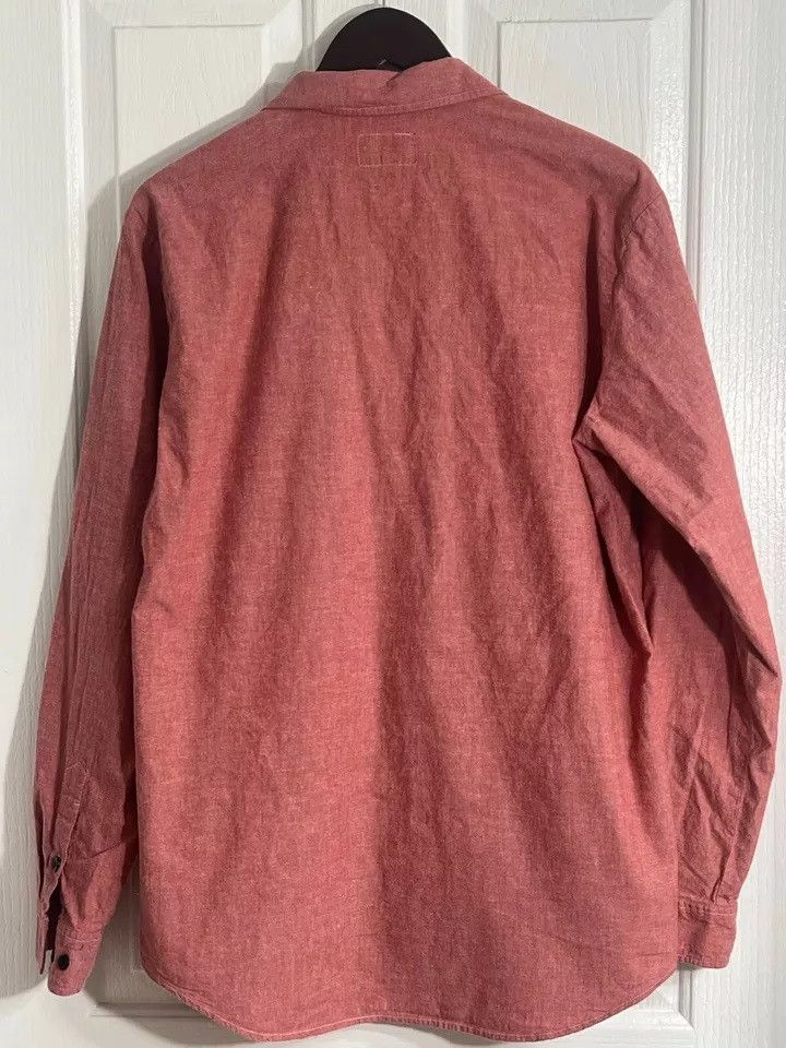 Supreme SUPREME Long Sleeve Button Down Pocket Shirt Red Large Size US L / EU 52-54 / 3 - 6 Thumbnail
