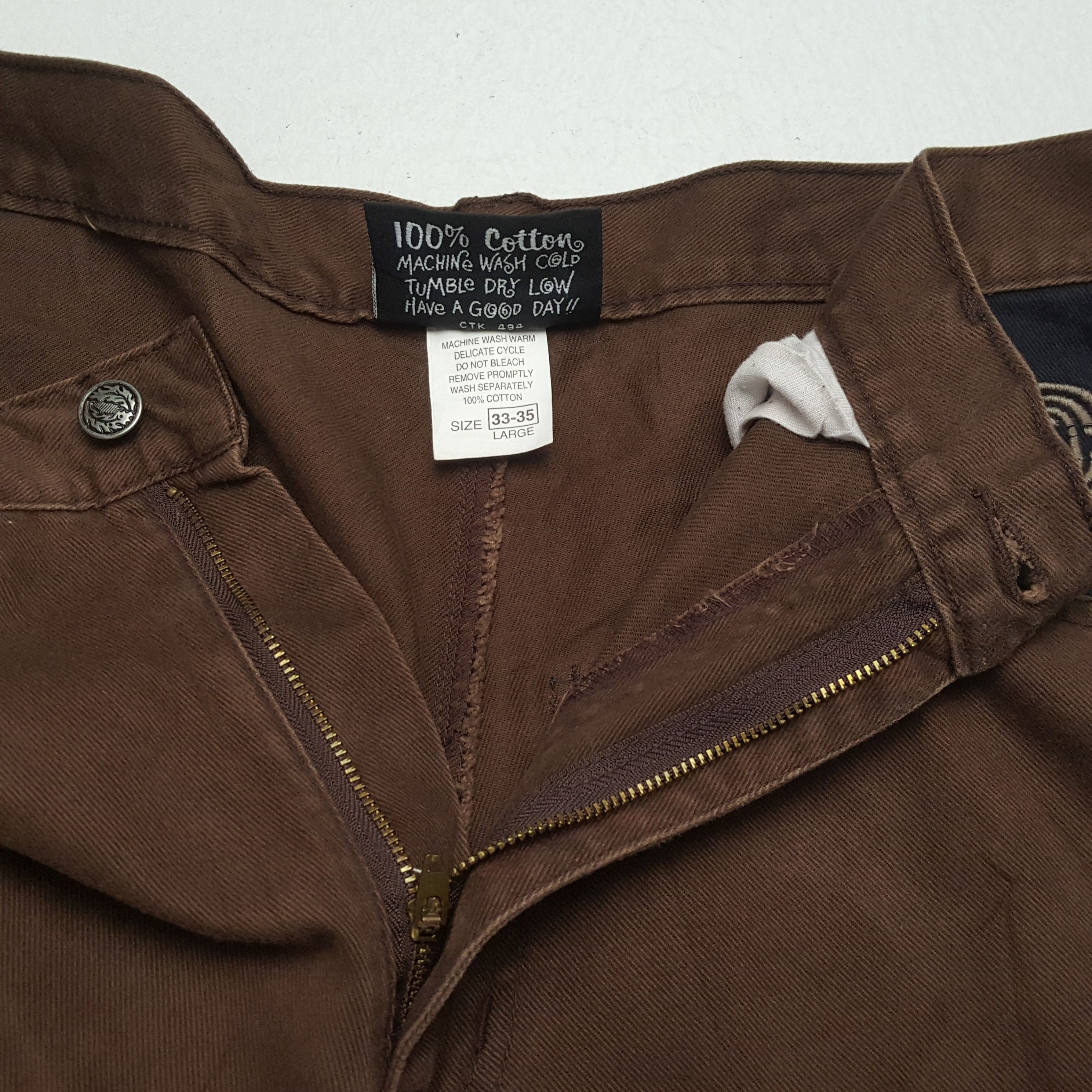 Vintage Vintage ALLX Skateboard Streetwear Style Baggy Pants Size US 33 - 12 Thumbnail