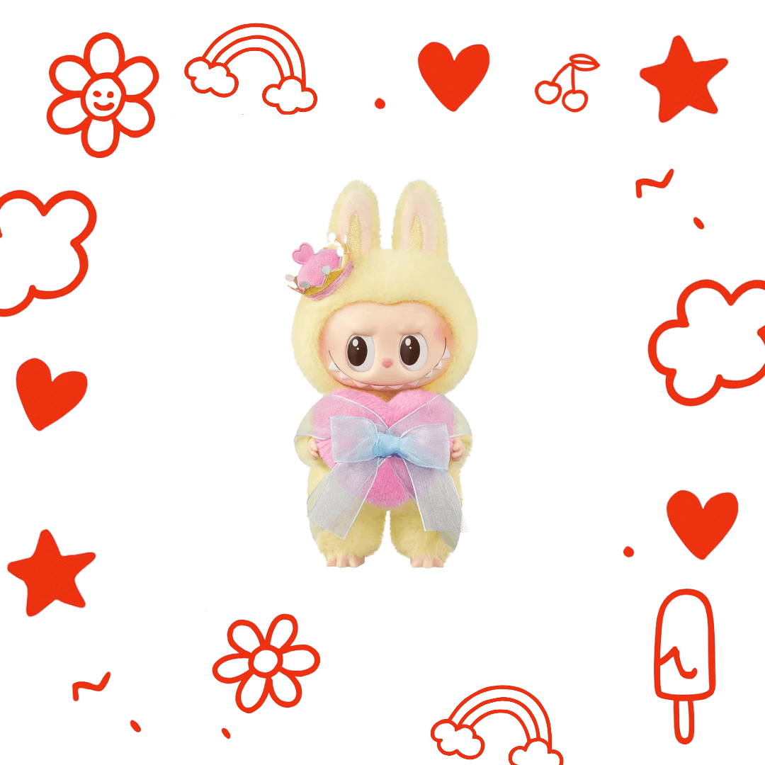 POP MART Labubu - Let's Checkmate Series Vinyl Plush Hanging Card Size ONE SIZE - 1 Thumbnail