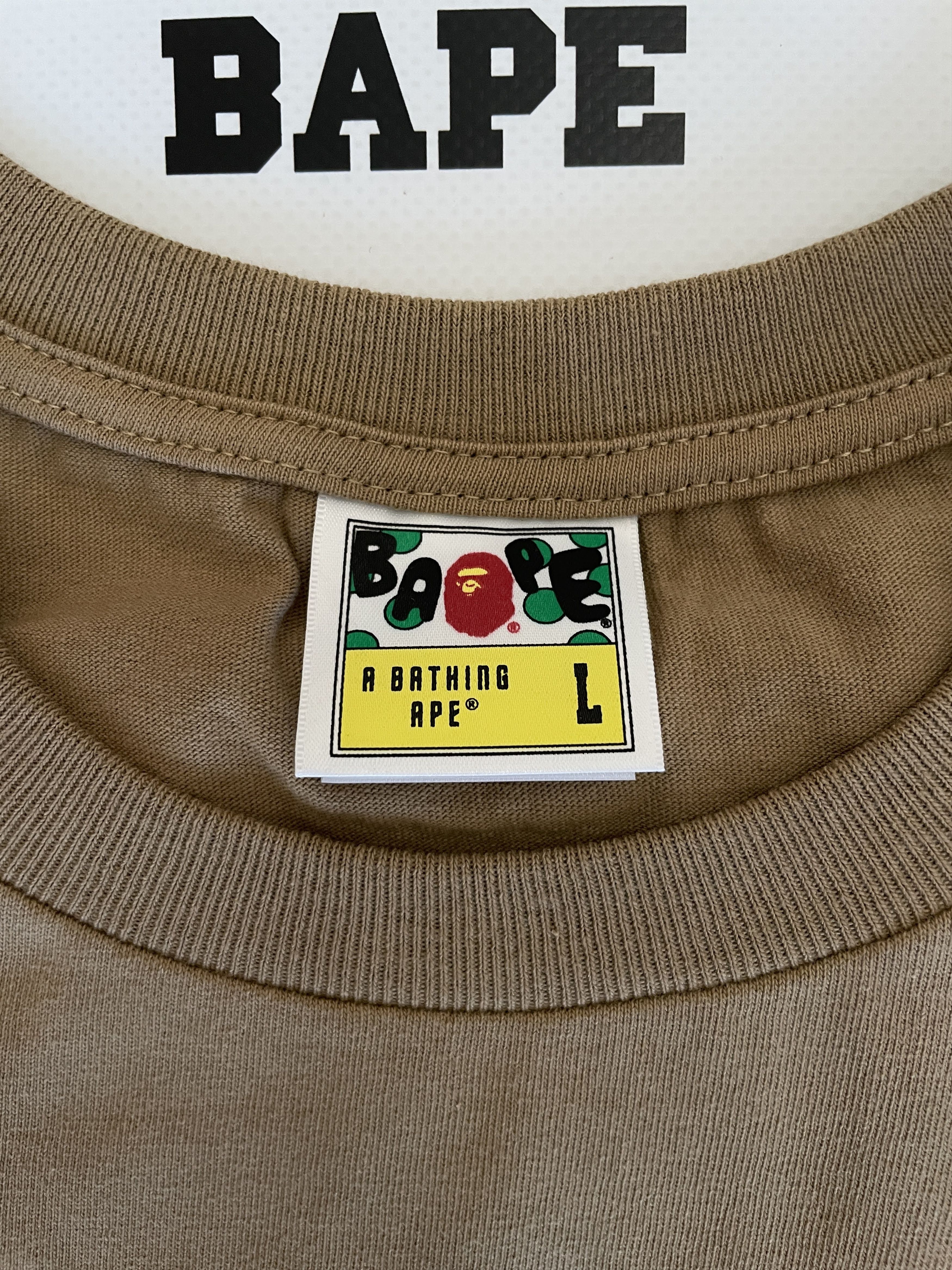 Bape BAPE COLLEGE L/S TEE Size US L / EU 52-54 / 3 - 5 Thumbnail