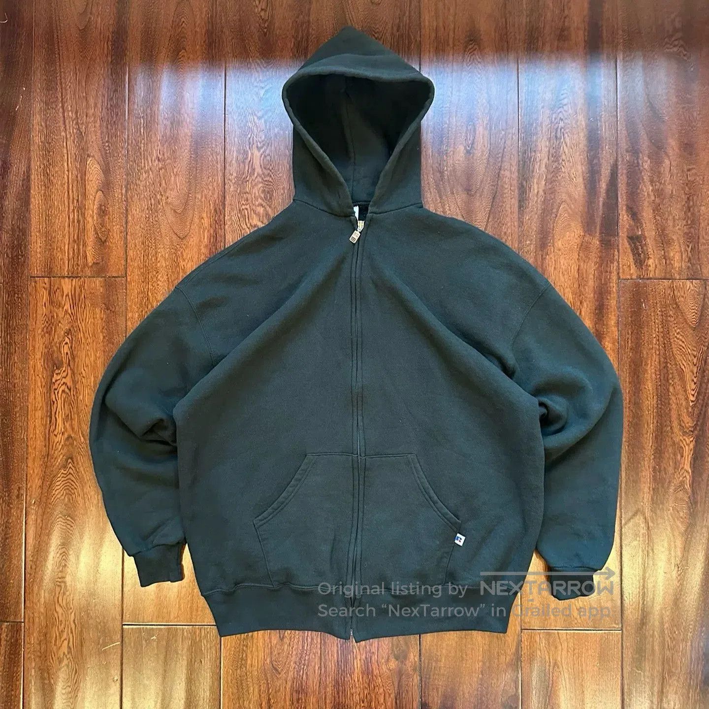 Vintage Russell Vintage Zip Hoodie. Size US M / EU 48-50 / 2 - 1 Thumbnail